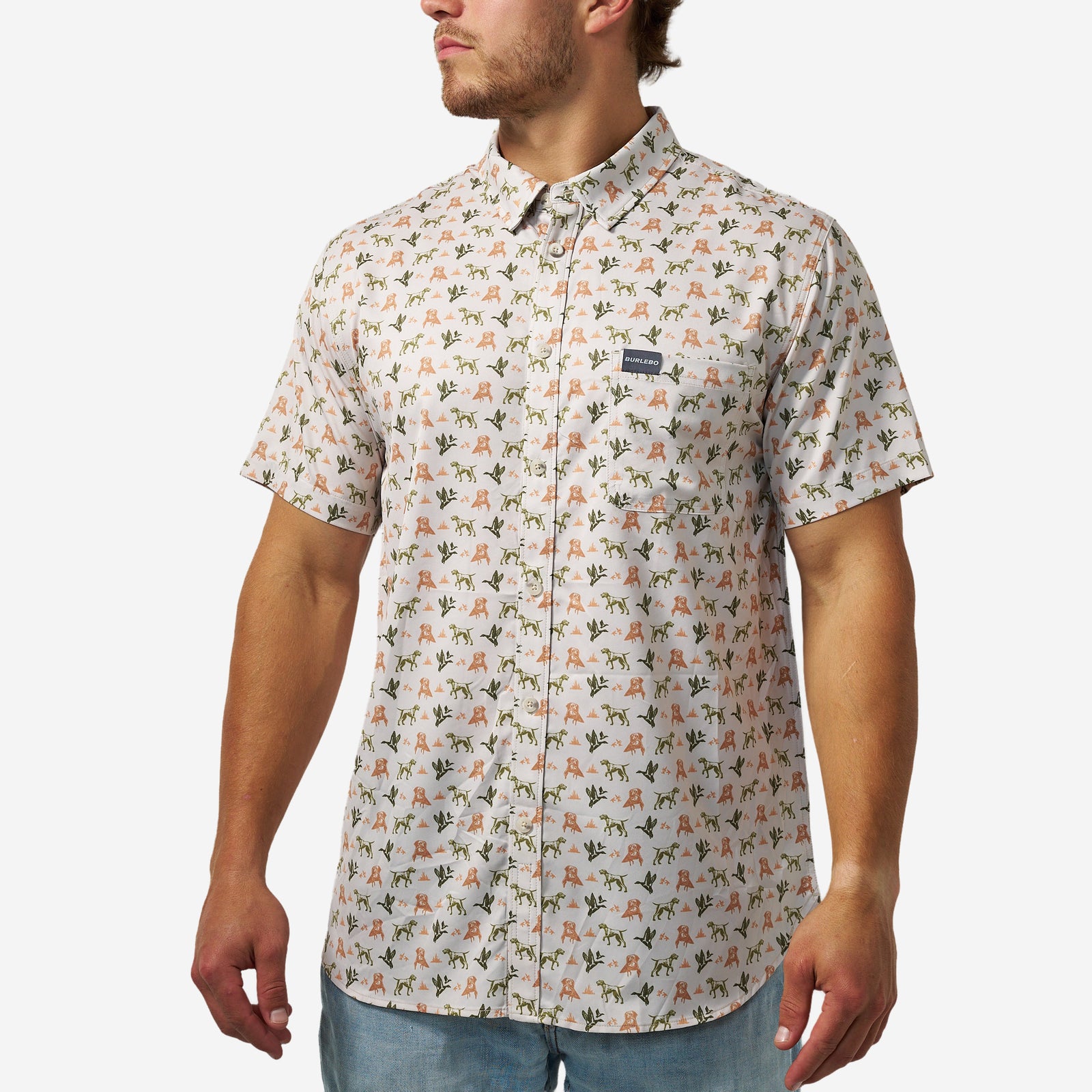Burlebo Performance Button Up Mallard Duck Dog