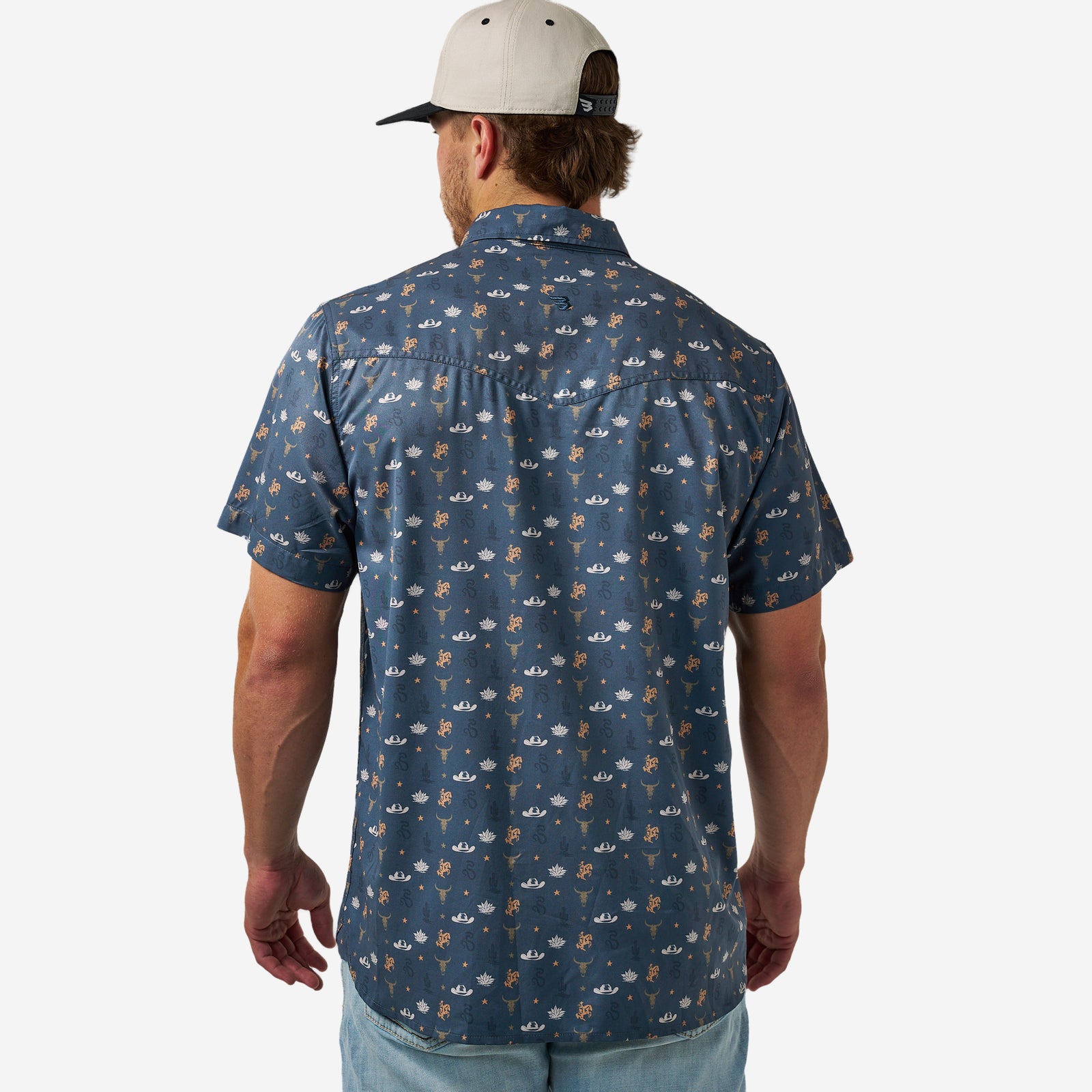 Burlebo Performance Western Shirt Desert Night