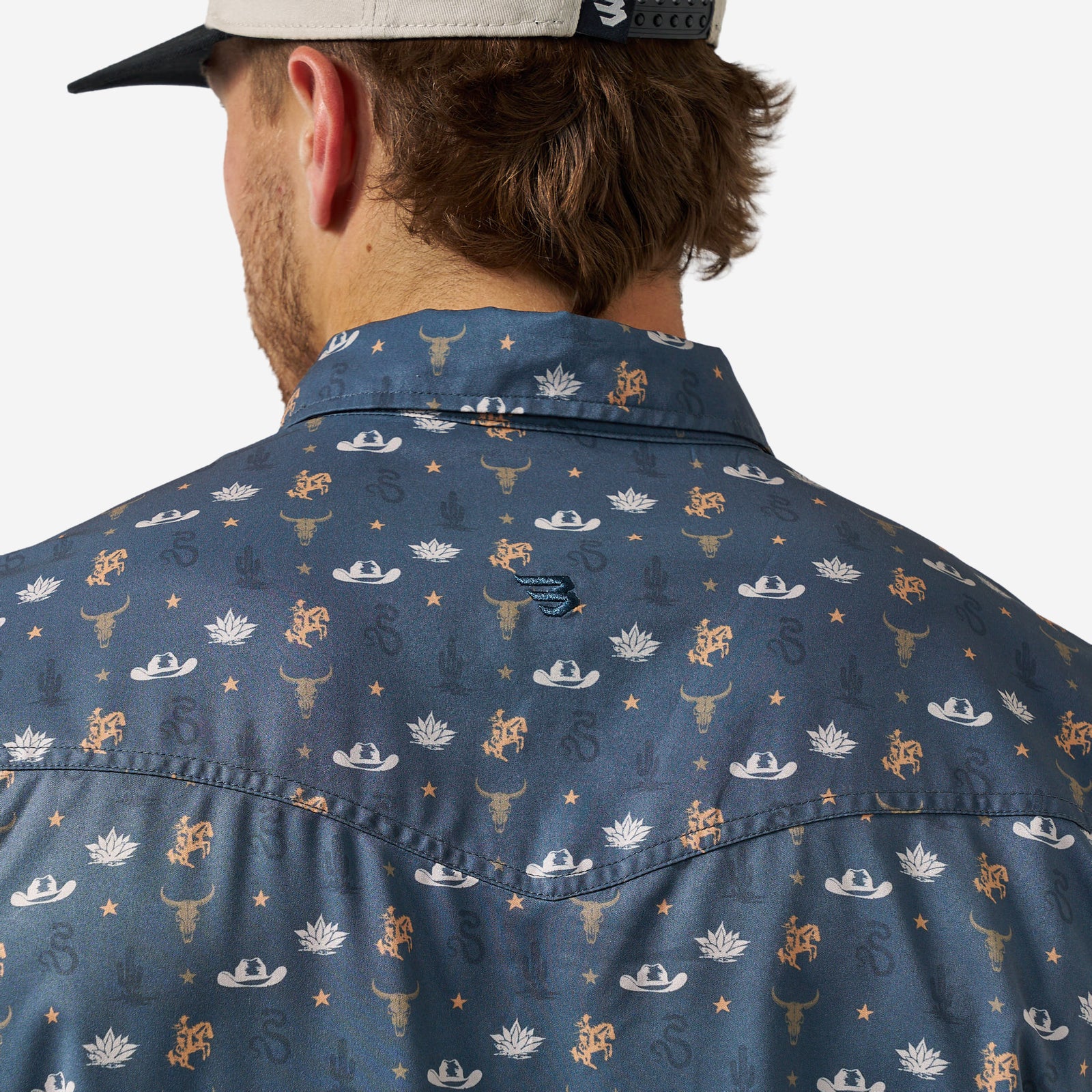 Burlebo Performance Western Shirt Desert Night