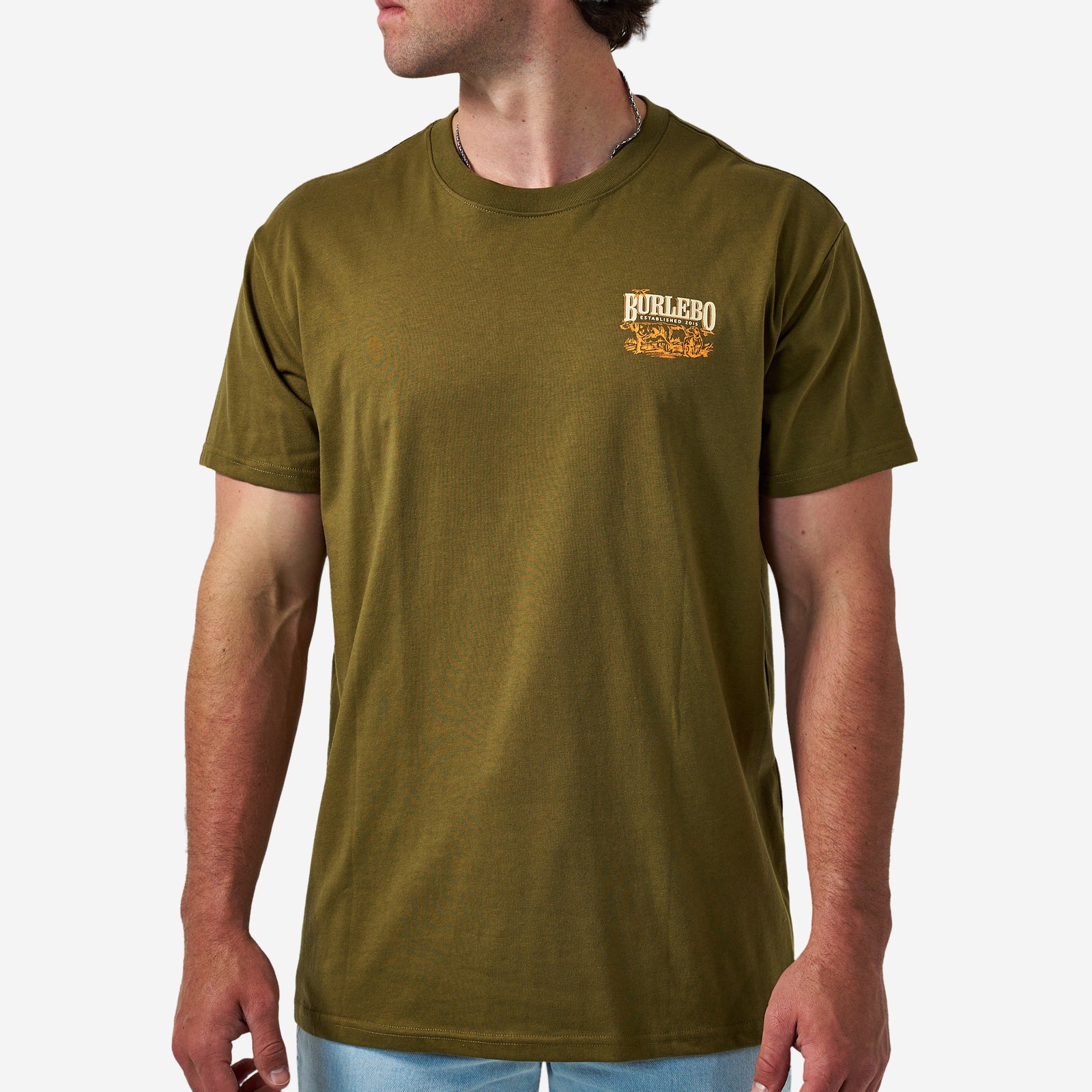 Burlebo Adult Short Sleeve Tee Hunting Dogs