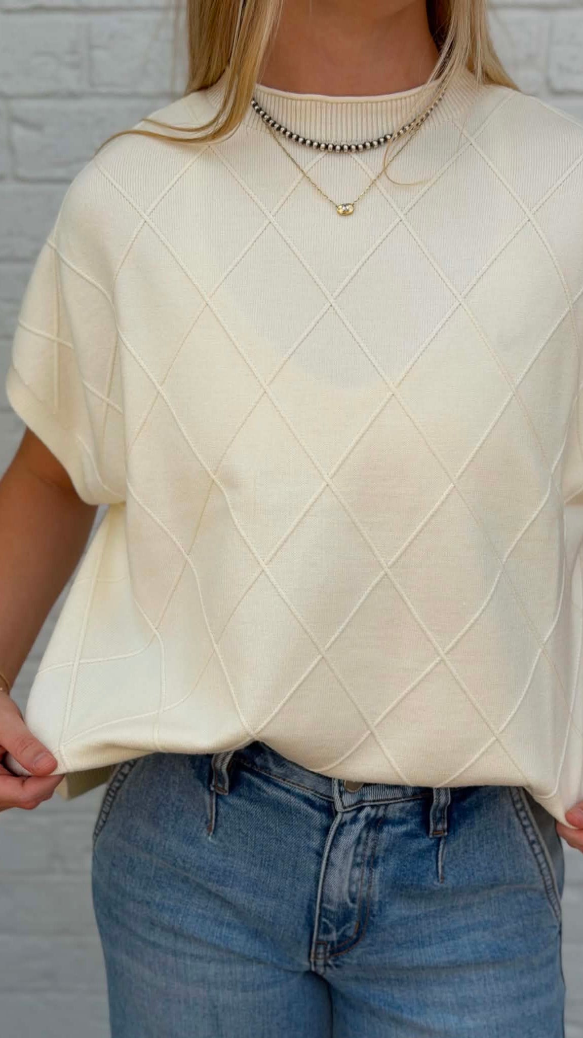 Harvest Haven Mock Neck Sweater Vest in 3 Colors