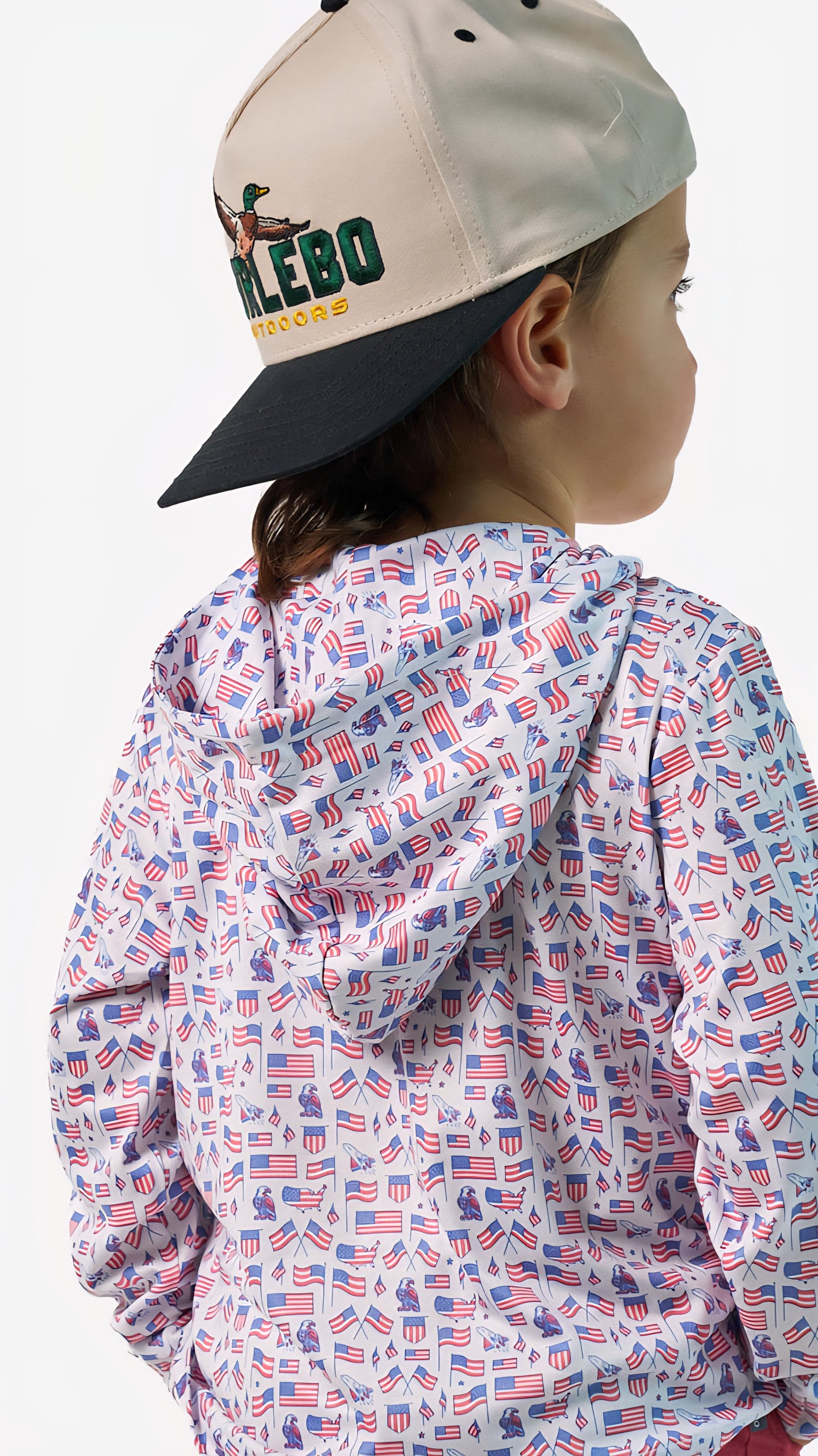 Burlebo Youth Performance Hoodie Old Glory