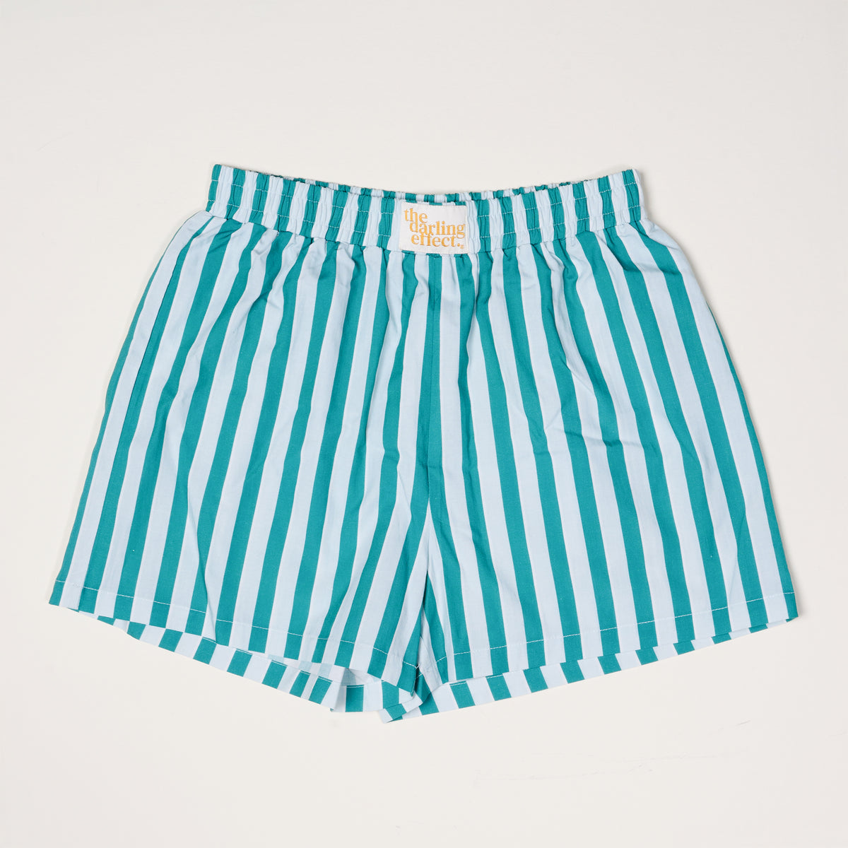 DE Sicily Stripes Teal All Day Boxer Shorts
