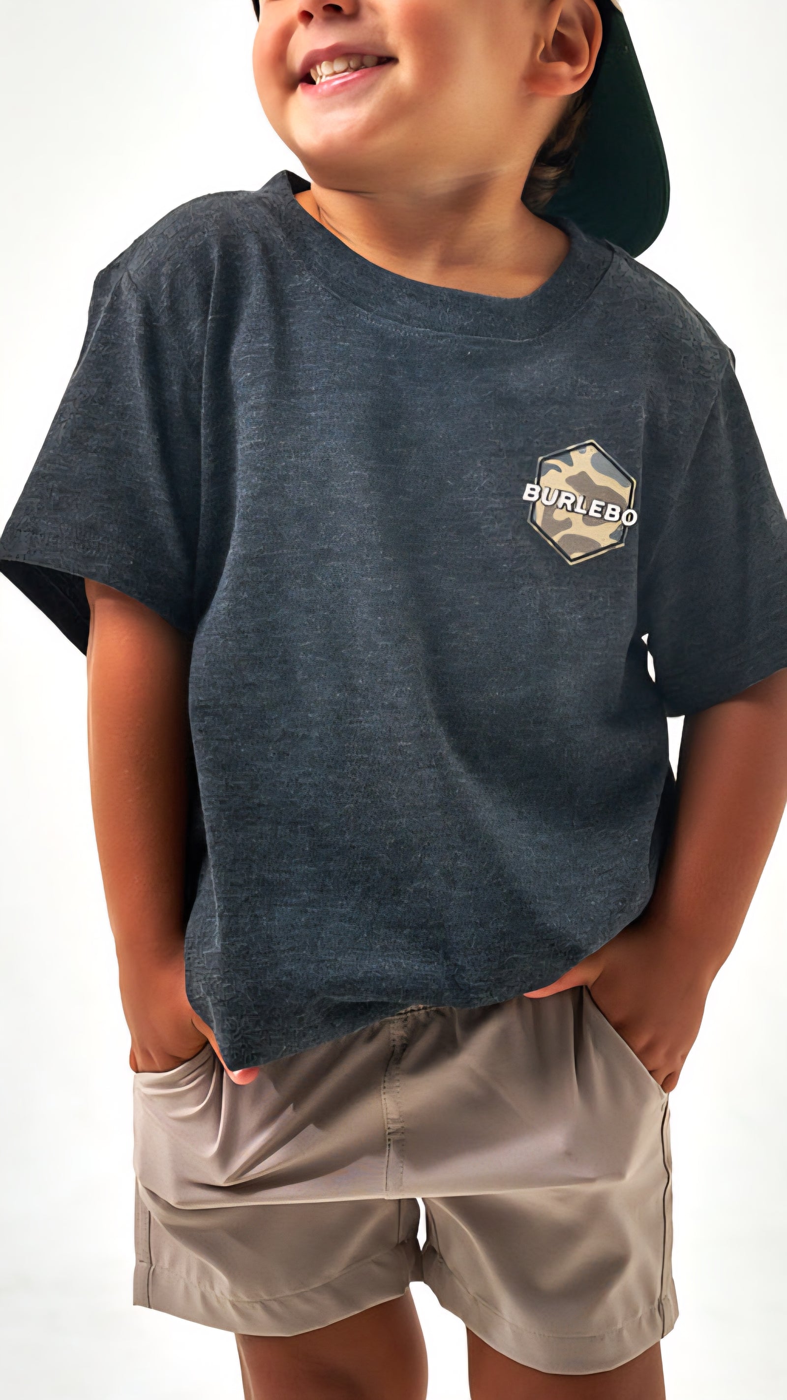 Burlebo Youth Tee RAD DUDE Deer Camo HB