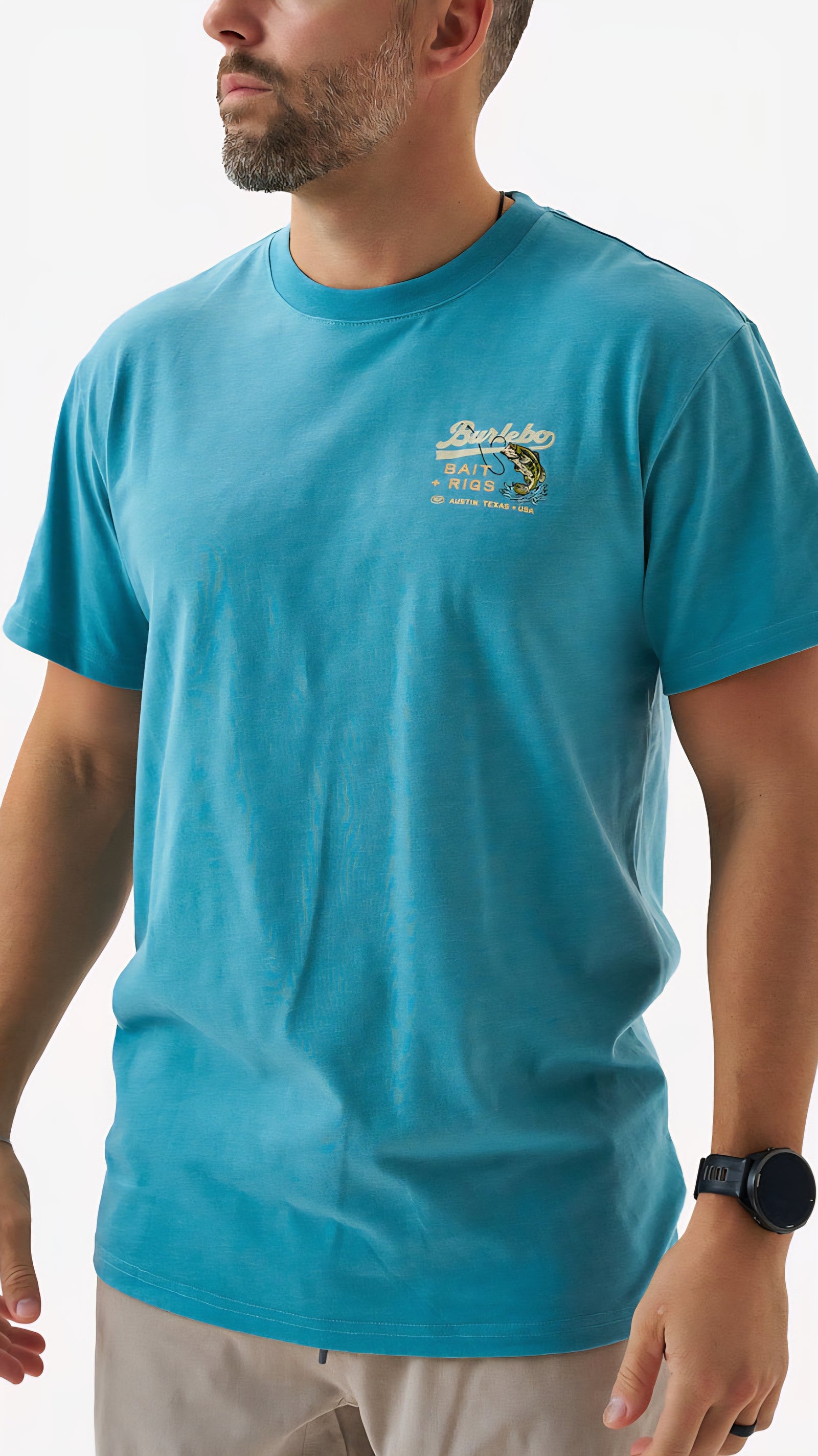 Burlebo Adult Short Sleeve Tee Bait & Rigs