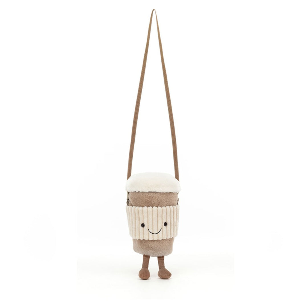 JellyCat Amuseables Coffee-To-Go Bag
