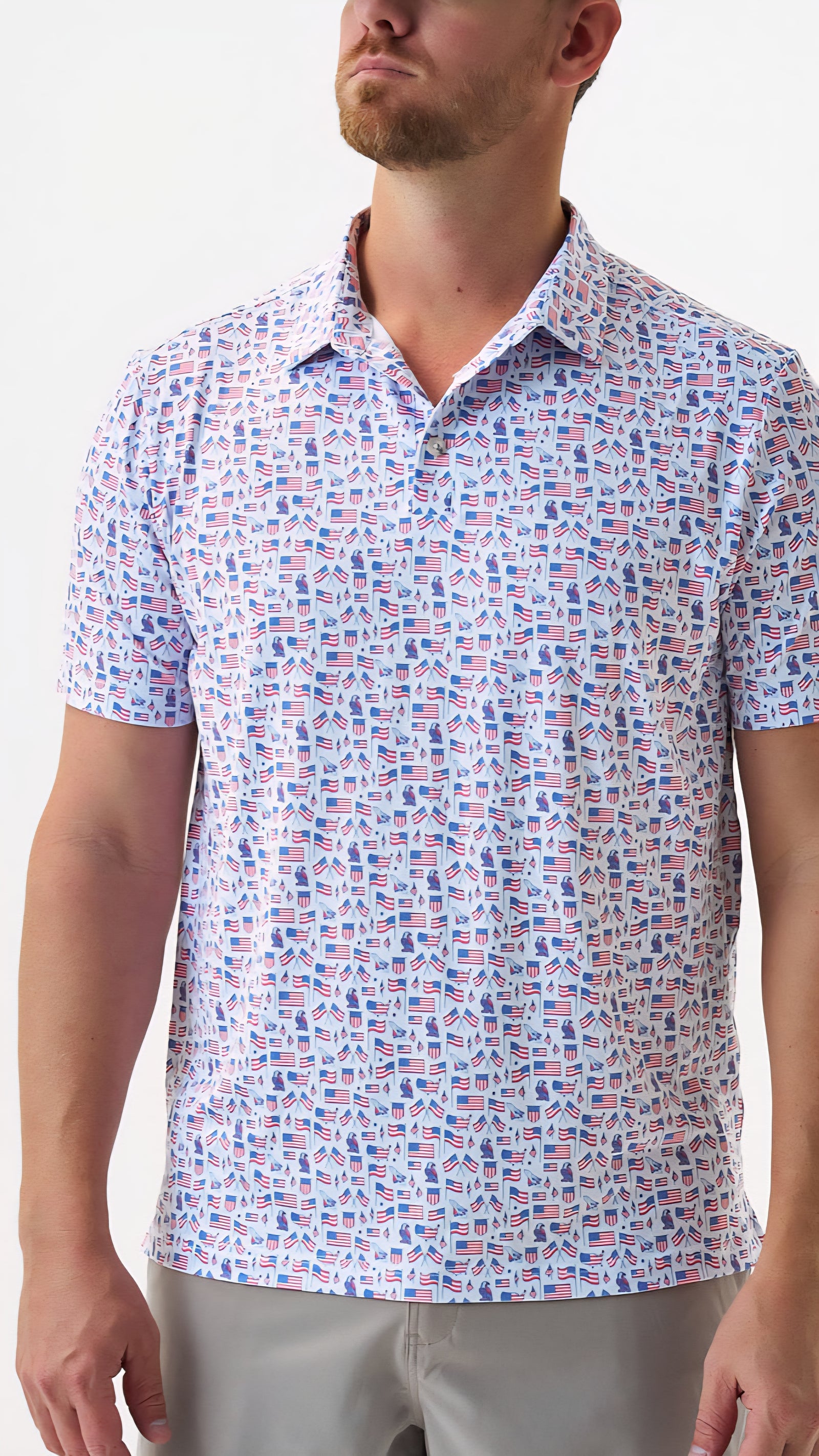 Burlebo Performance Polo - Old Glory