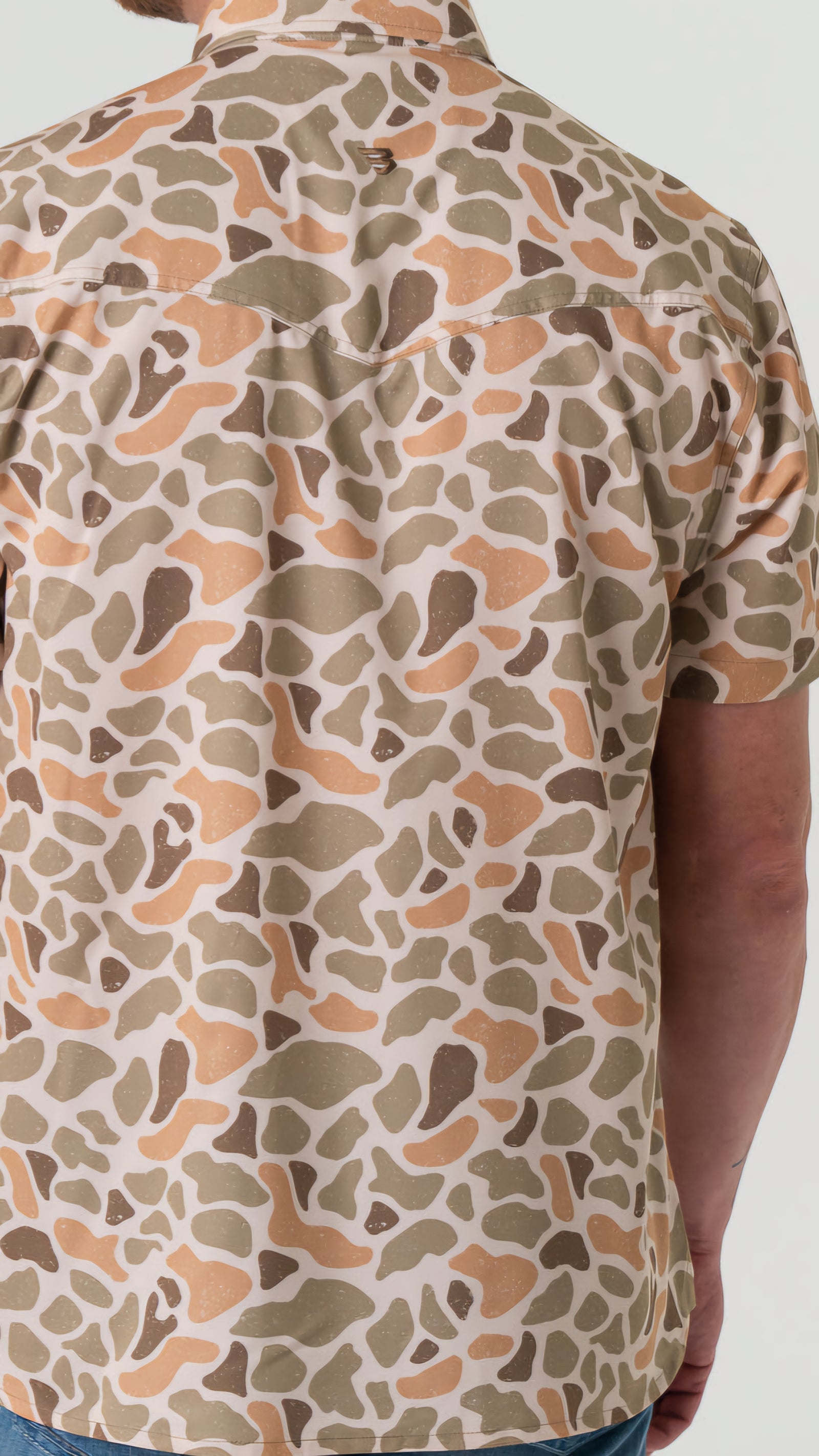 Burlebo Performance Western Shirt - Venado Camo