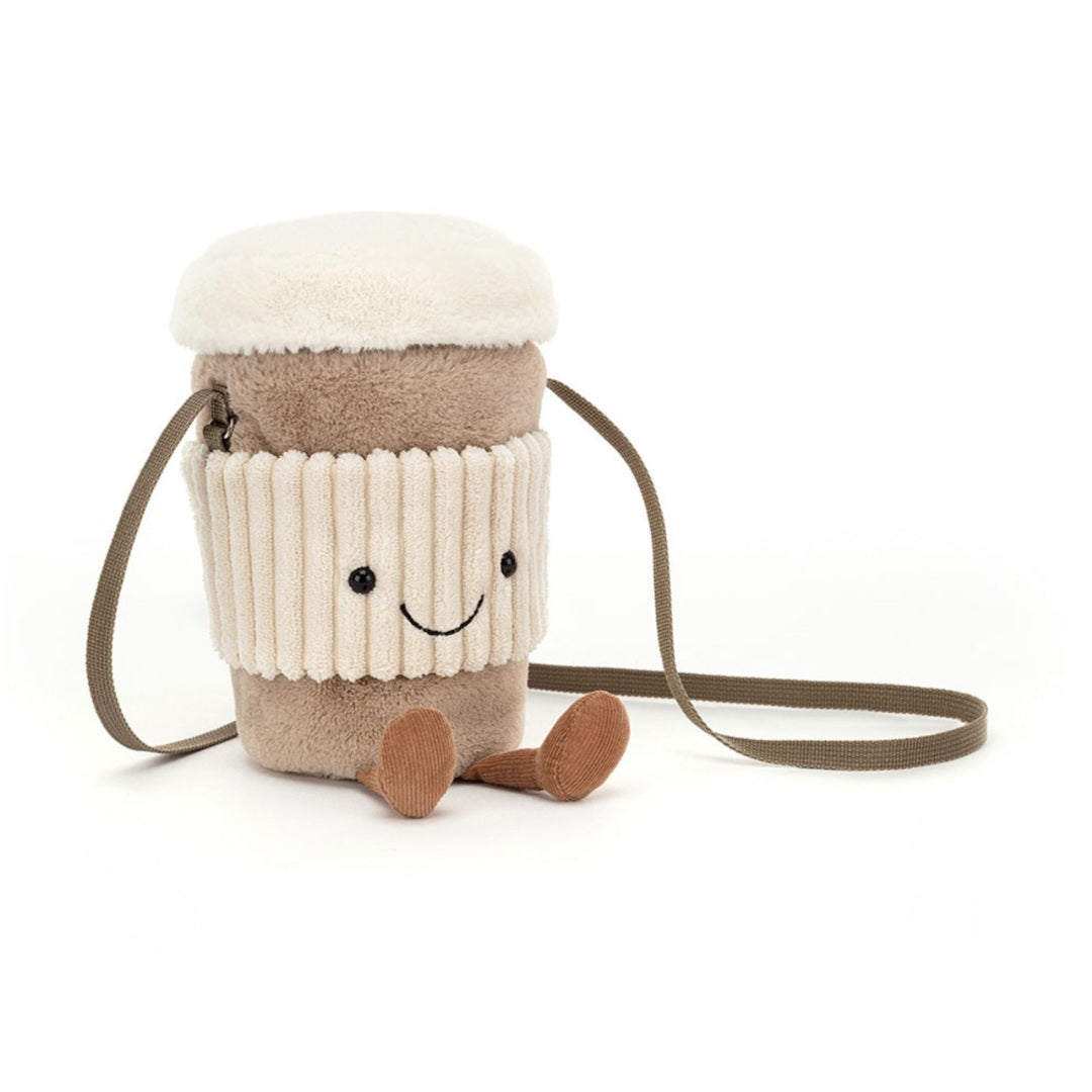 JellyCat Amuseables Coffee-To-Go Bag