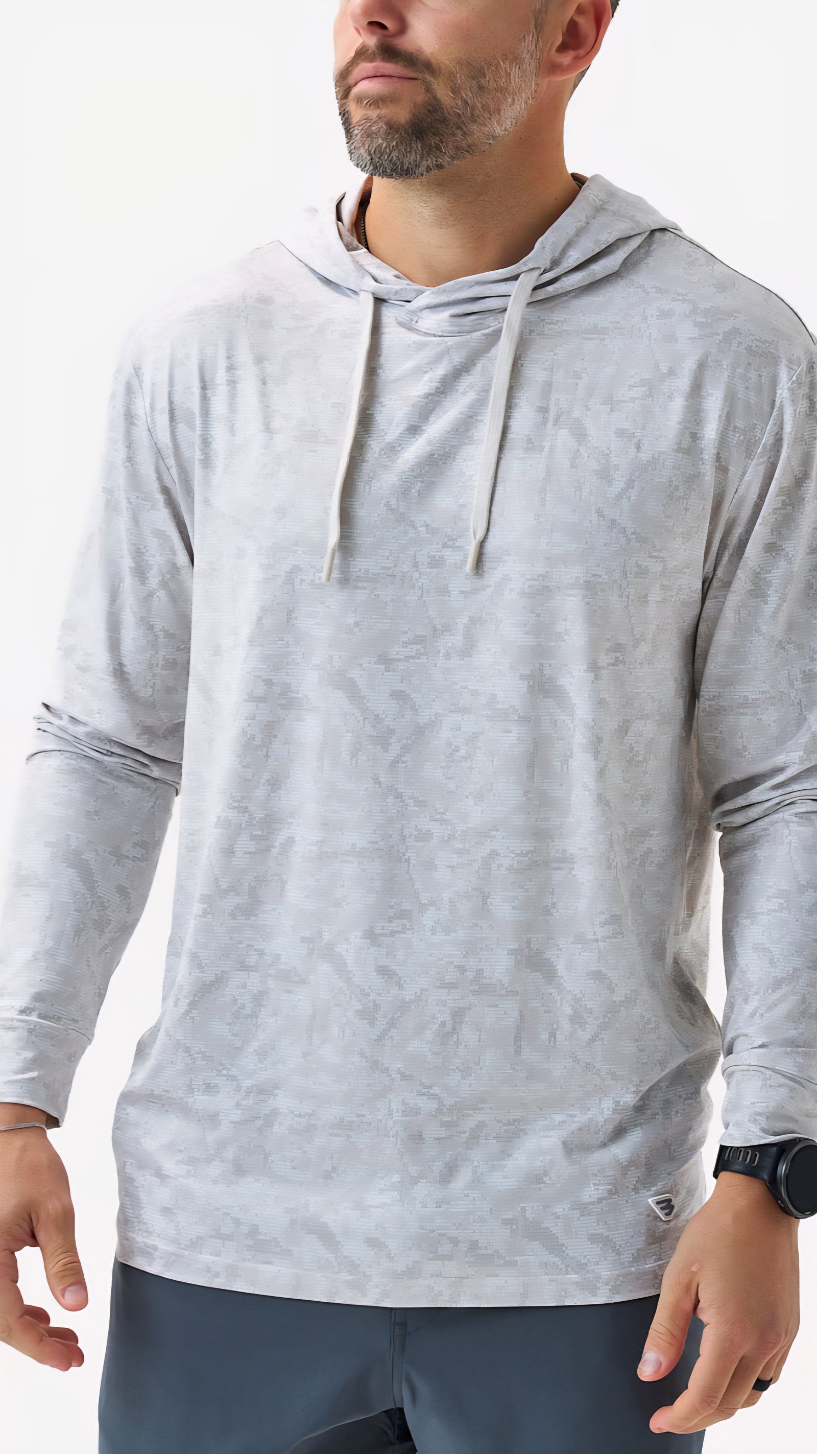 Burlebo Performance Hoodie - Digi Camo Ivory