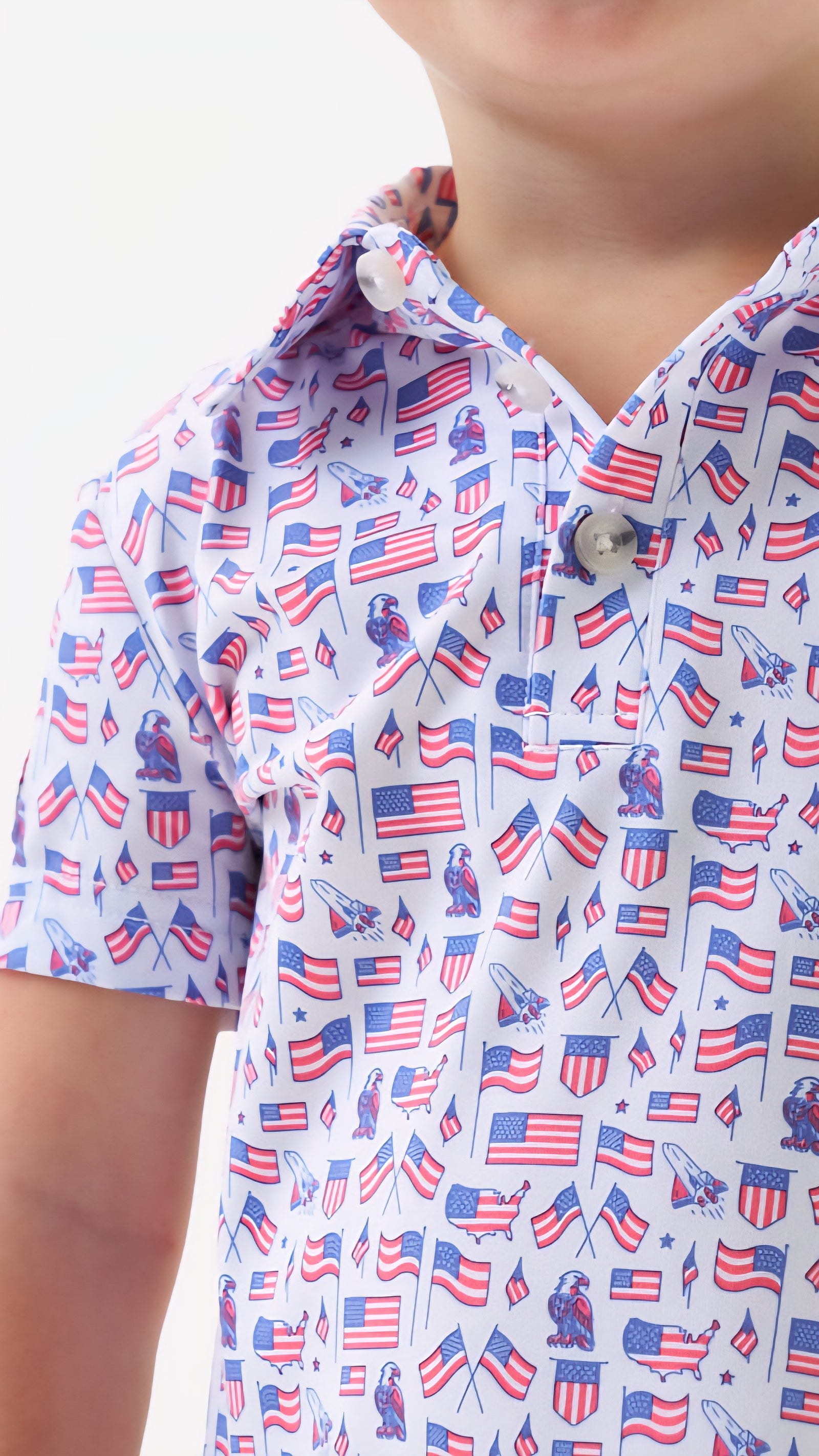 Burlebo Youth Performance Polo Old Glory