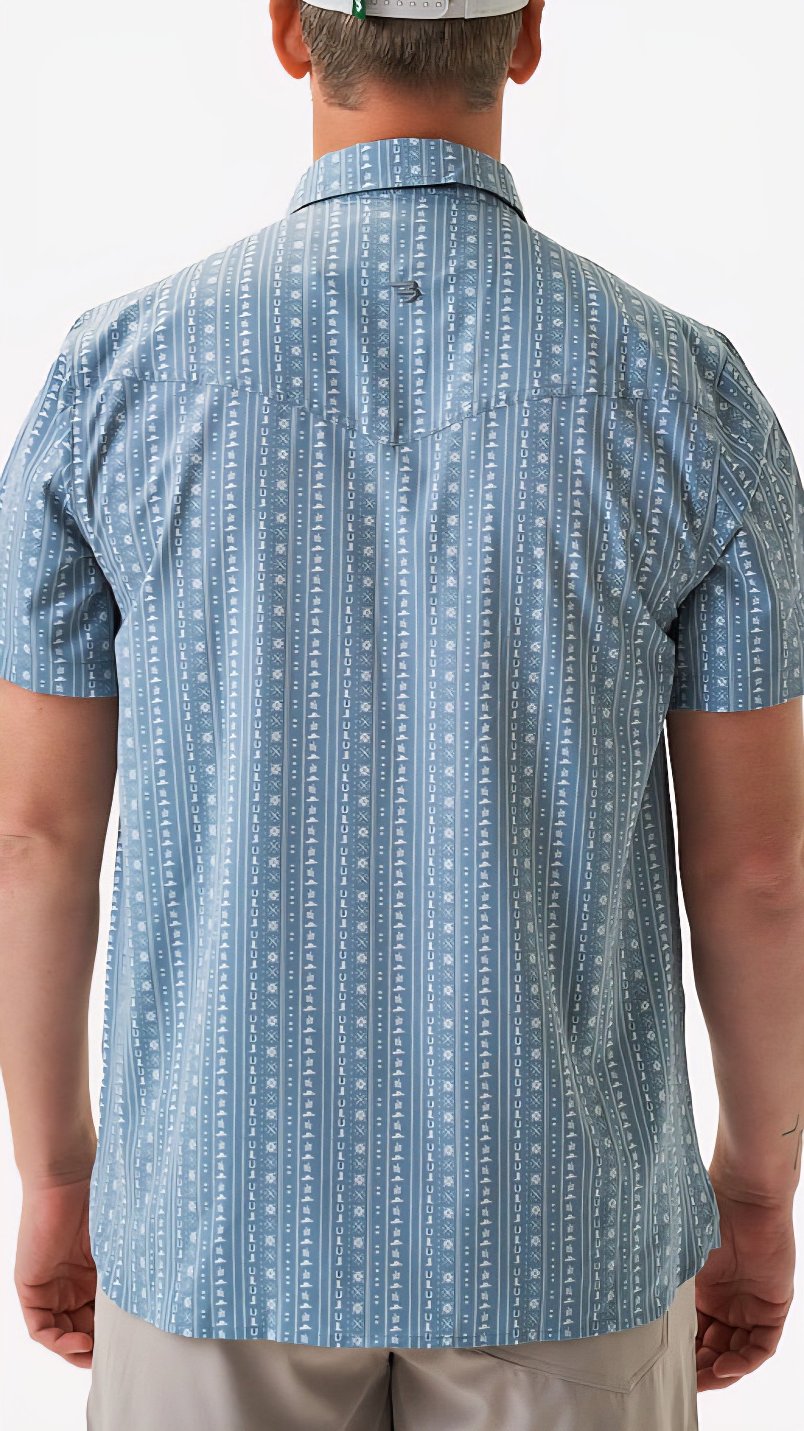 Burlebo Performance Western Shirt Ranch Sage