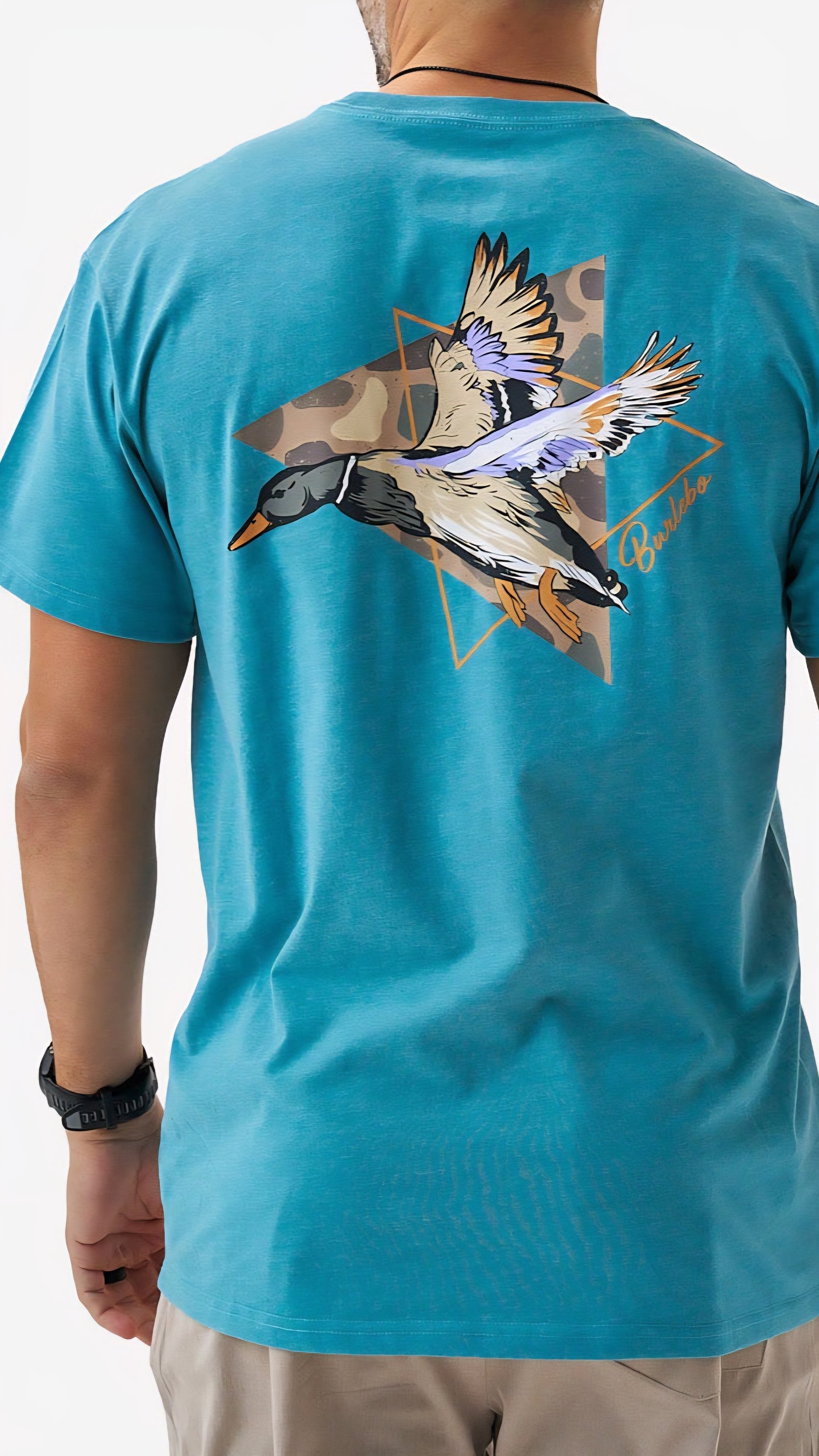 Burlebo Adult Short Sleeve Tee Pintail Triangle Duck