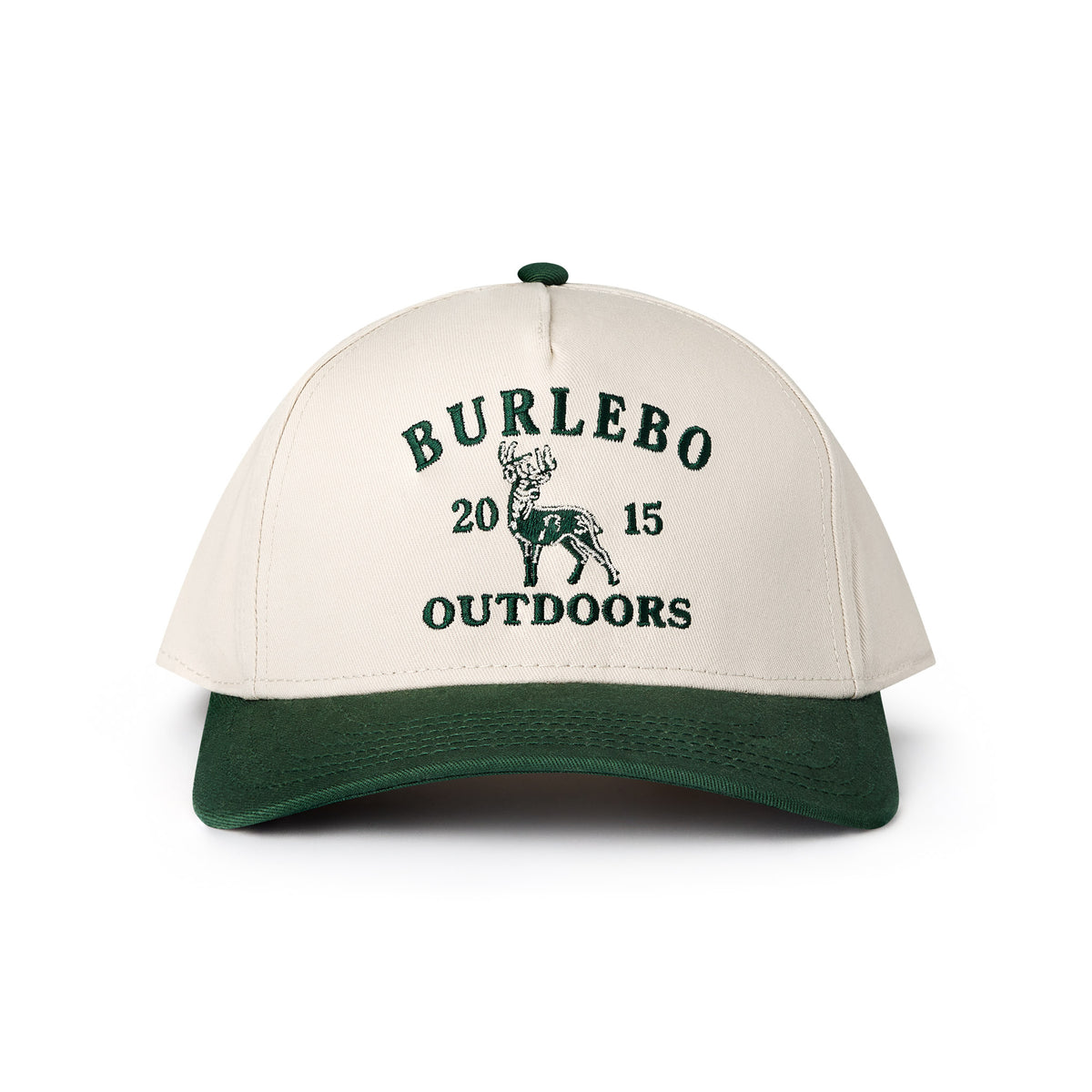 Burlebo Performance Cap Vintage Whitetail Deer Cream