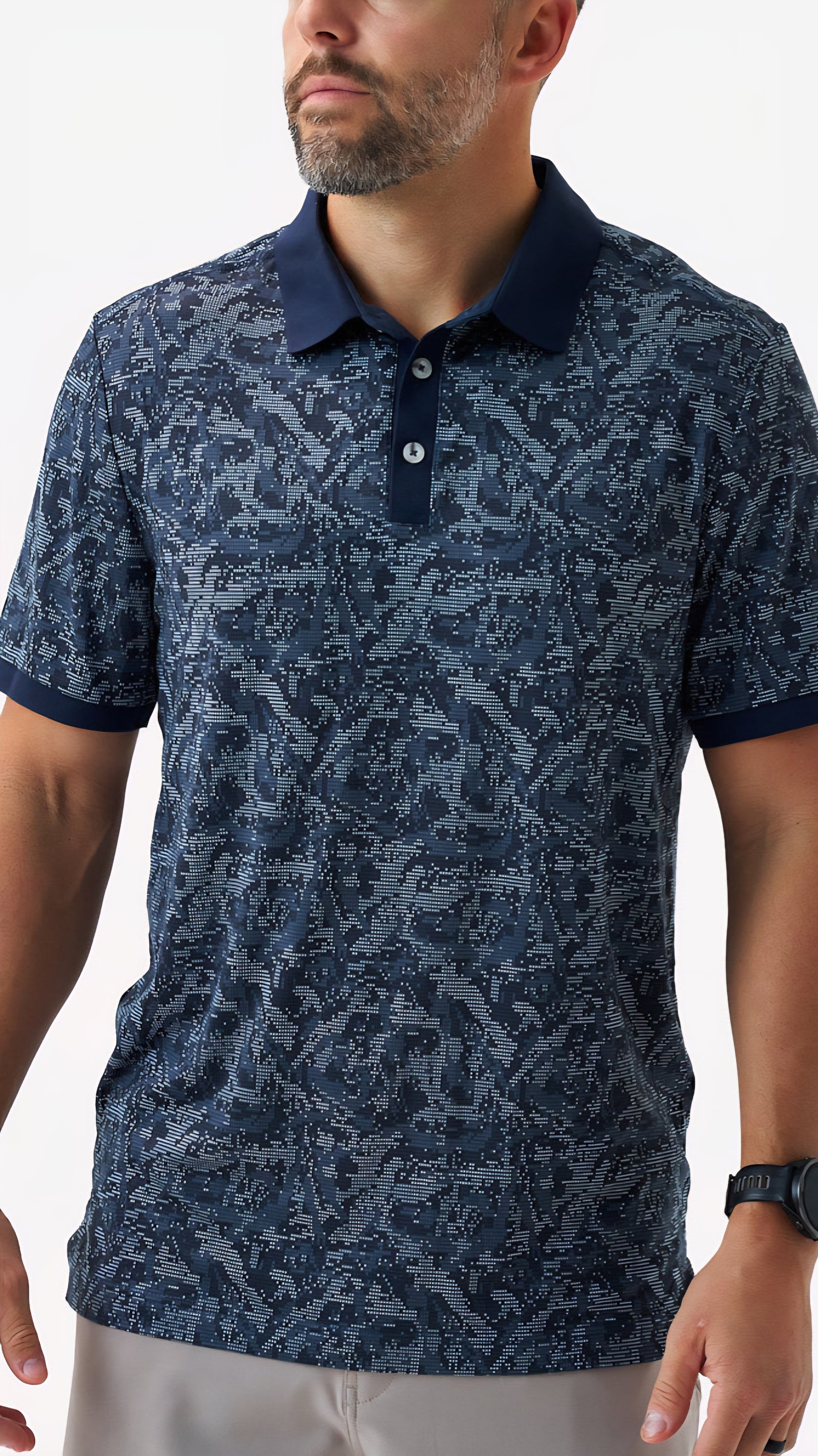 Burlebo Ringer Performance Polo Digi Camo