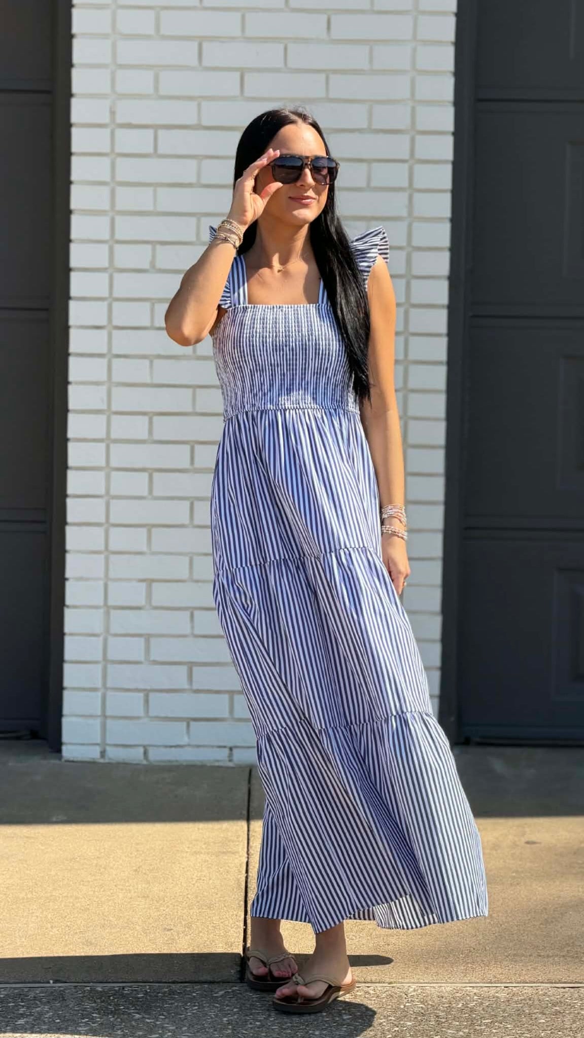 Sweet Escape Tiered Maxi Dress in 2 Colors