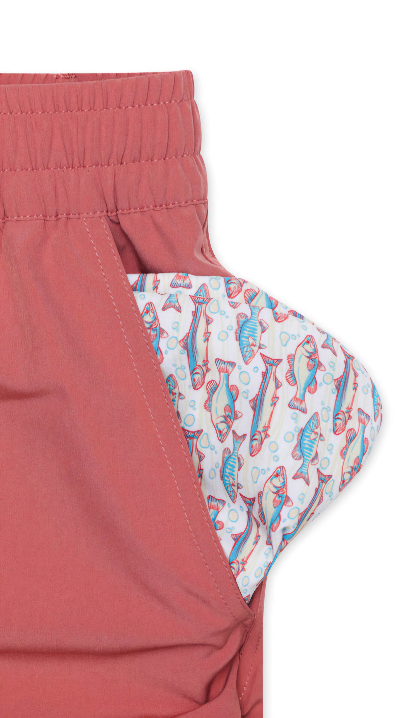 Burlebo Everday Short Red Clay with Fish Pocket