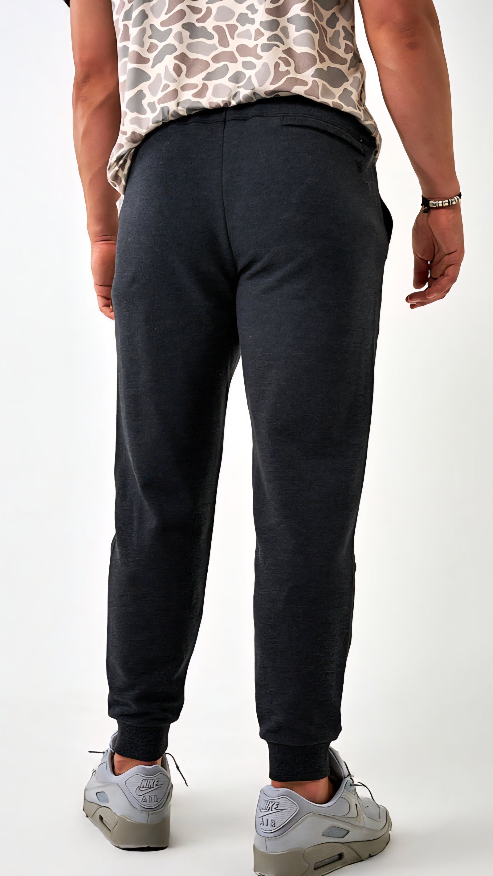 Burlebo Fleece Jogger Heather Black