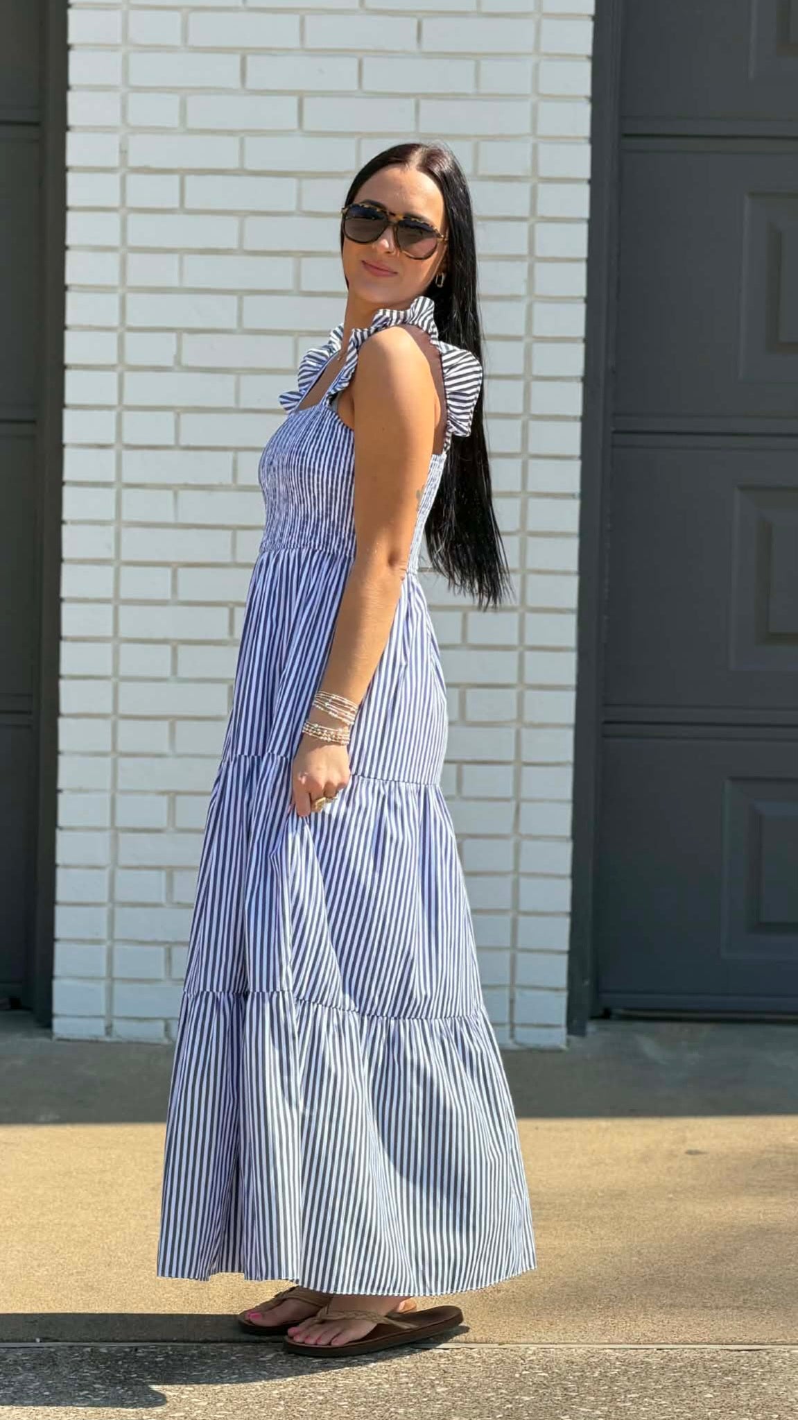 Sweet Escape Tiered Maxi Dress in 2 Colors
