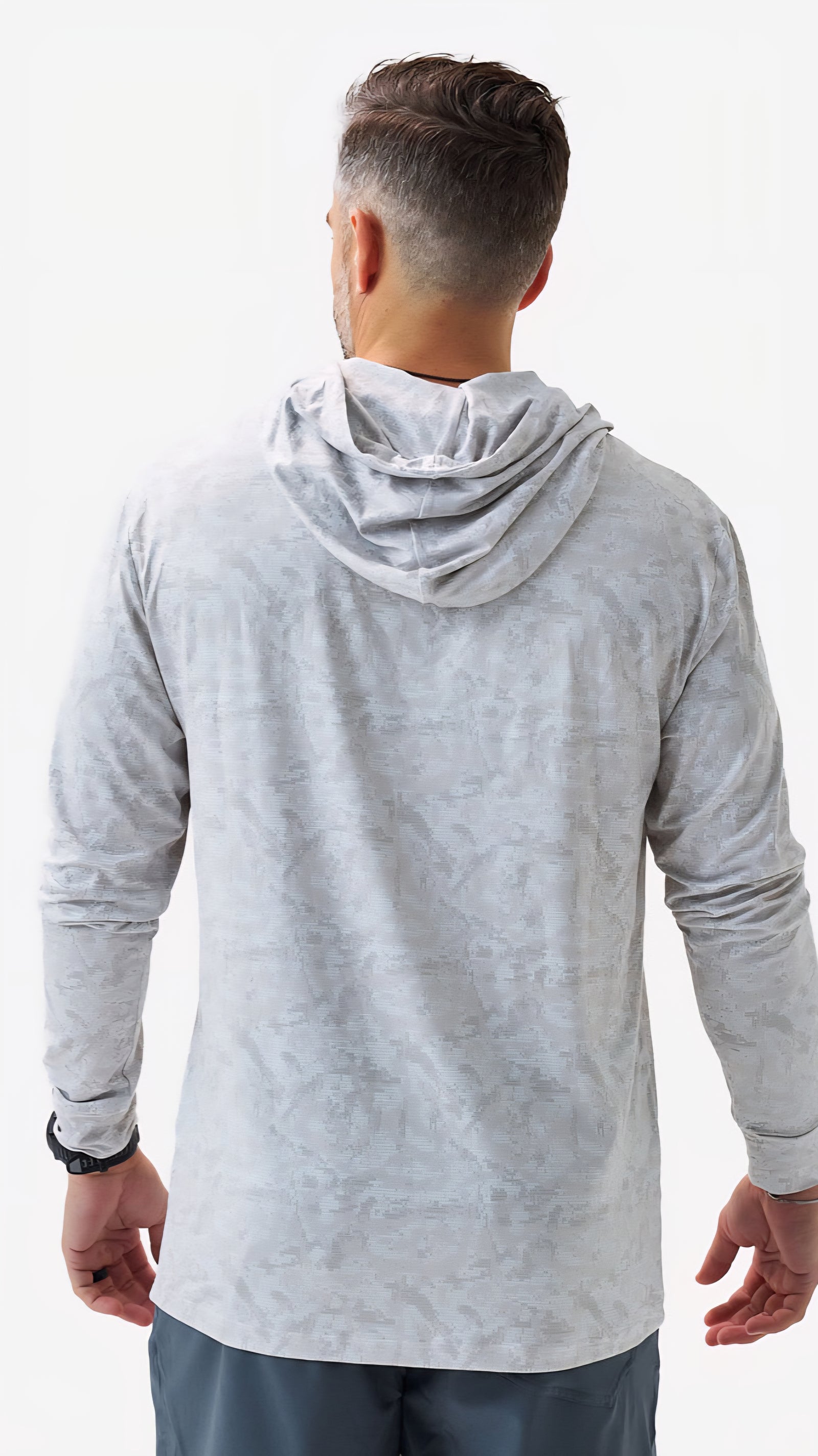 Burlebo Performance Hoodie - Digi Camo Ivory