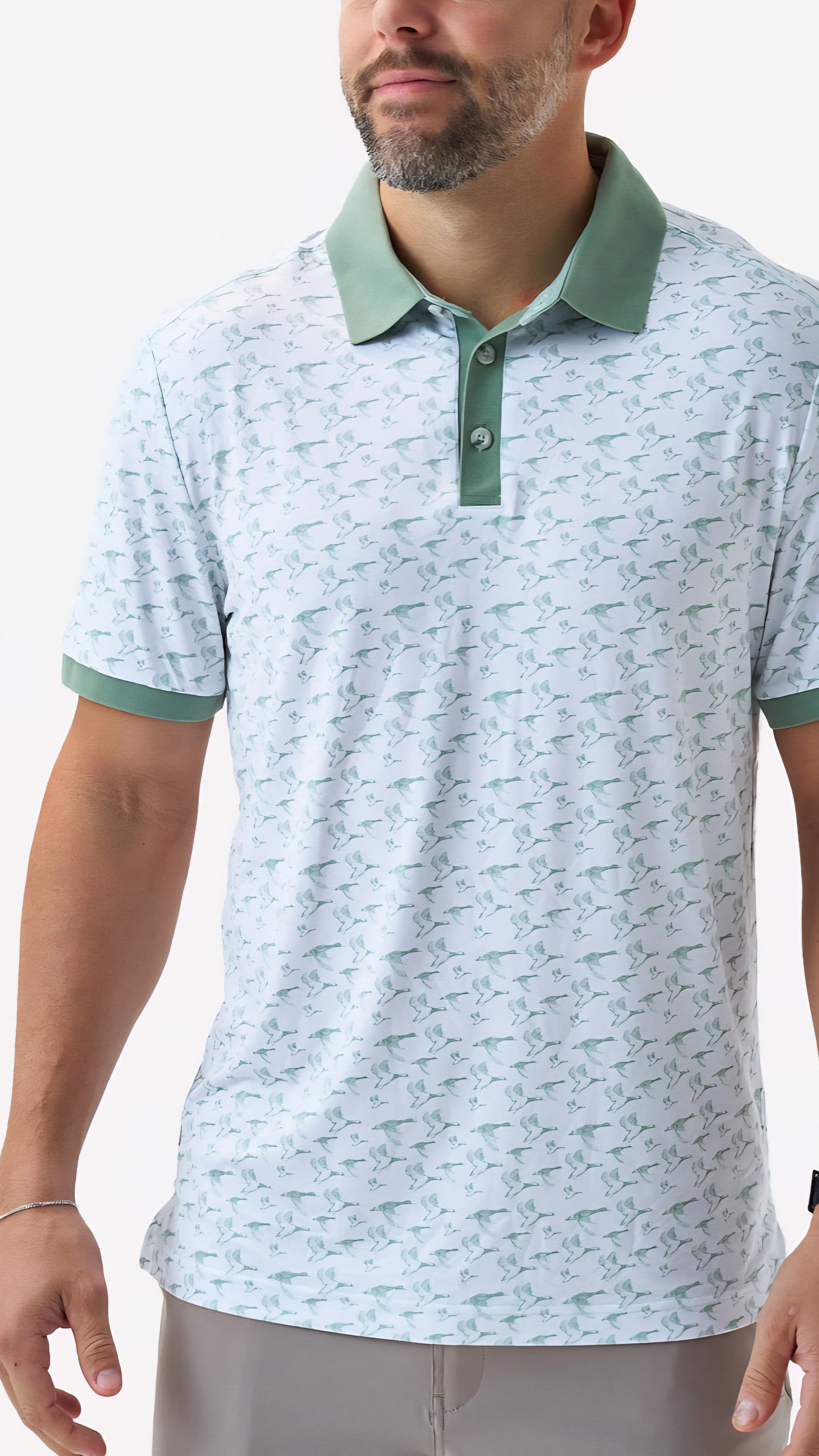 Burlebo Ringer Performance Polo Duck Season