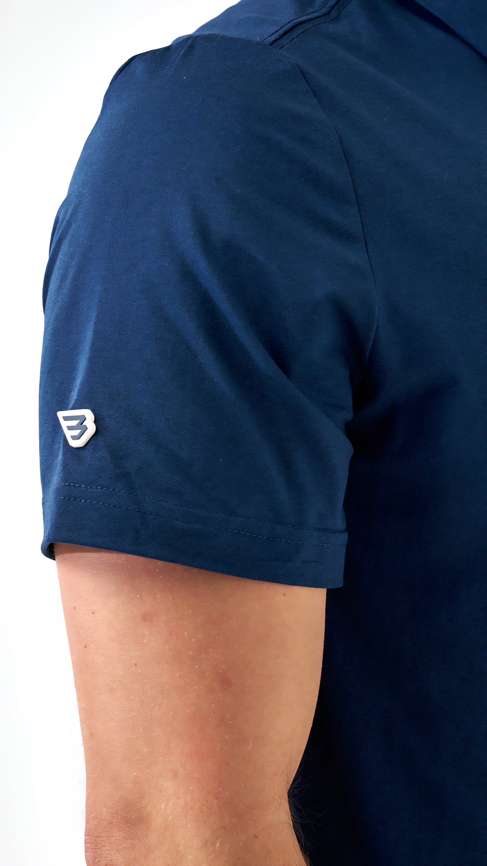 Burlebo Performance Polo - Heather Navy