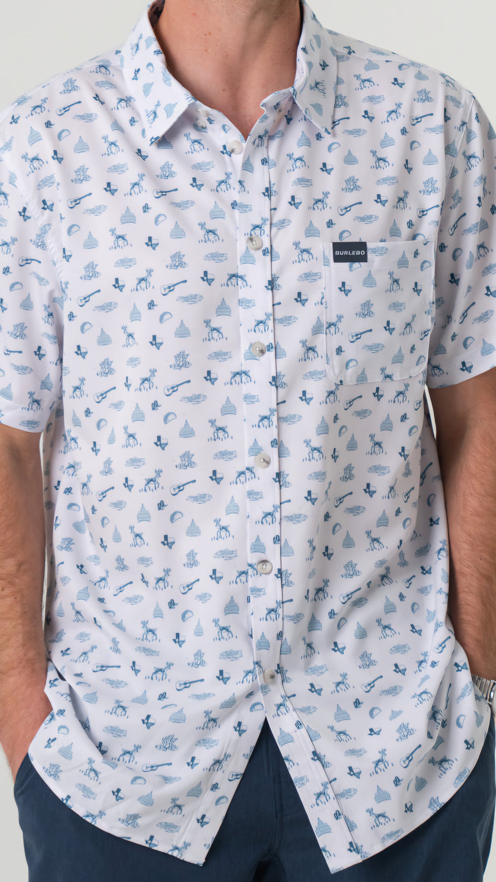 Burlebo Performance Button Lone Star State