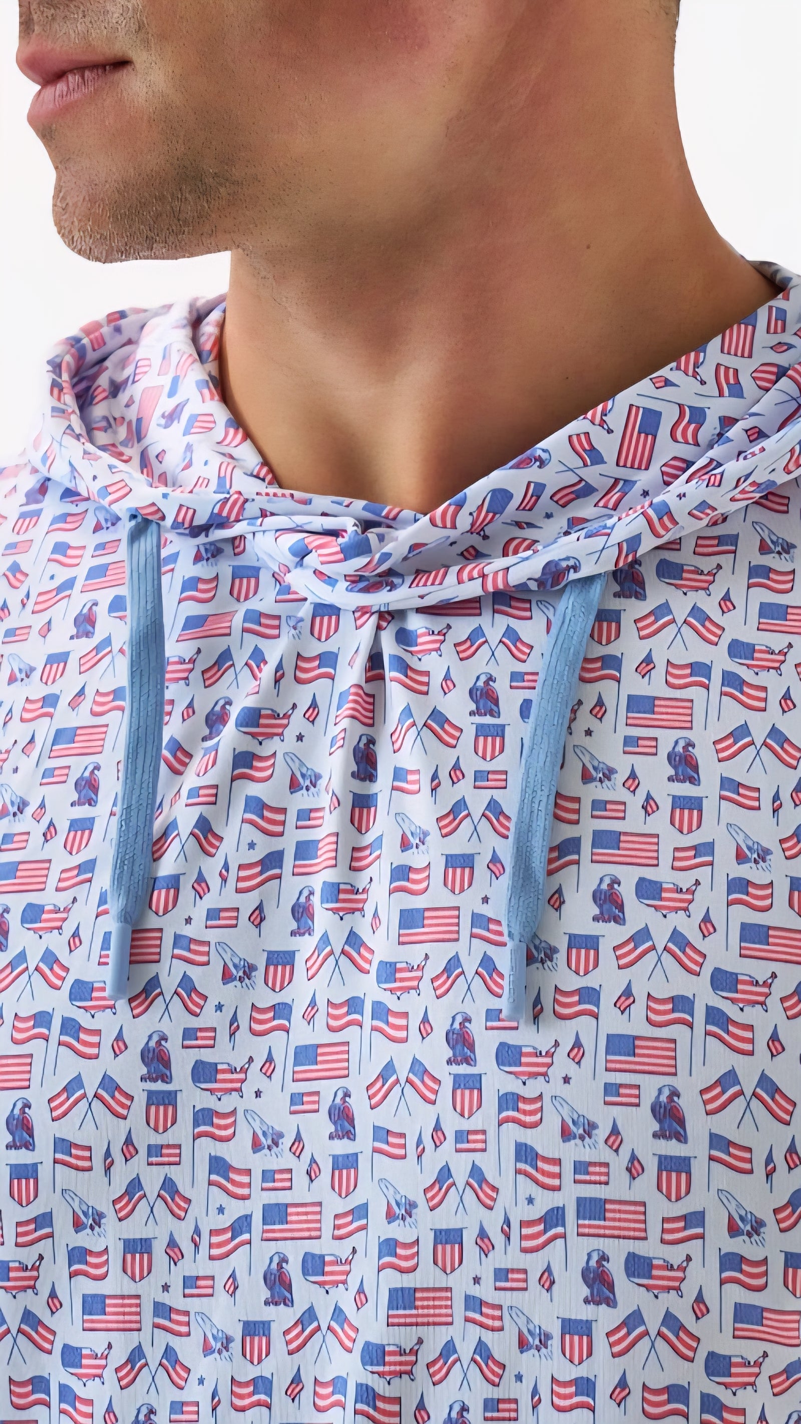 Burlebo Performance Hoodie - Old Glory