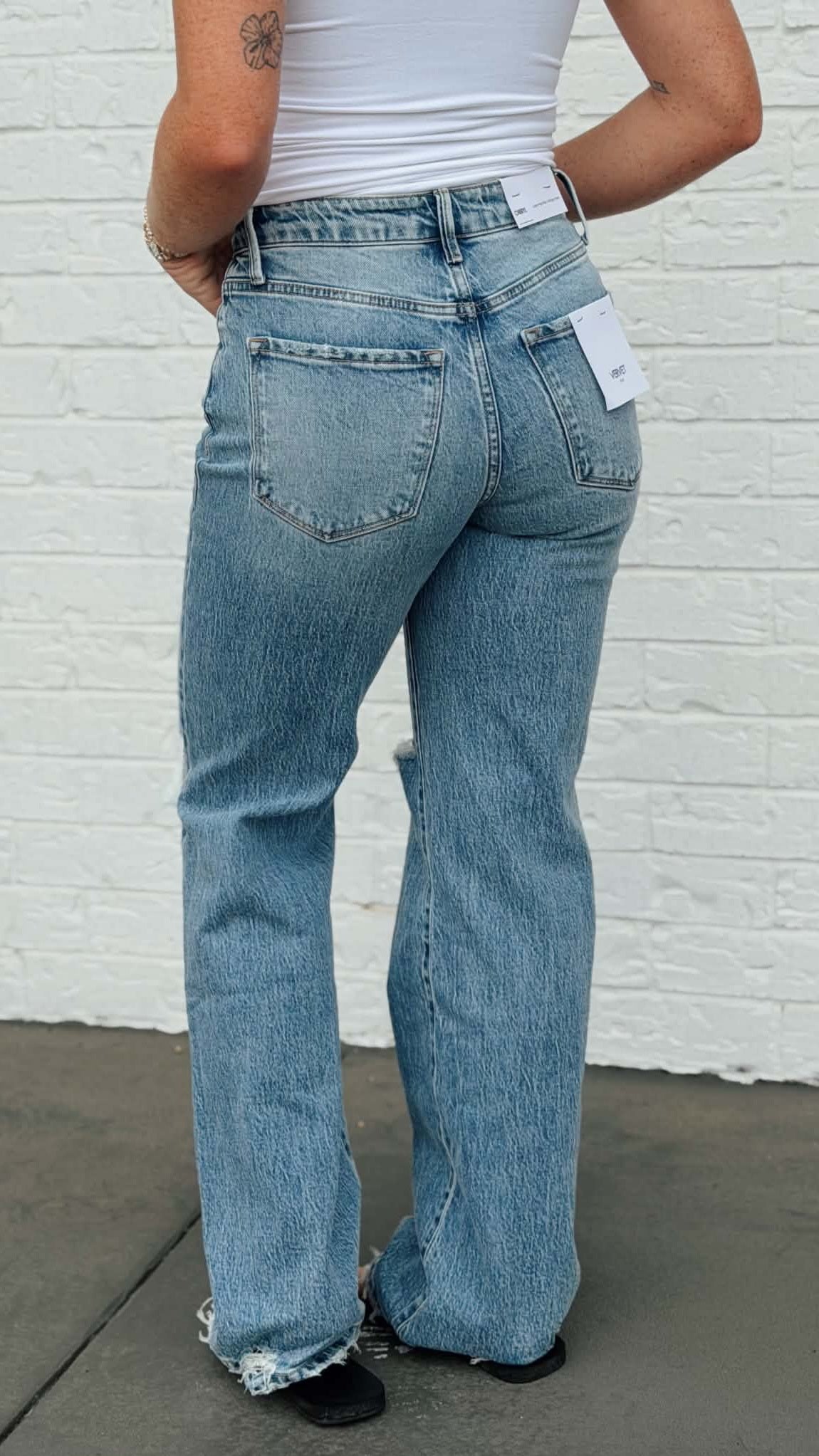 Vervet Super High Rise Vintage Flare T7457