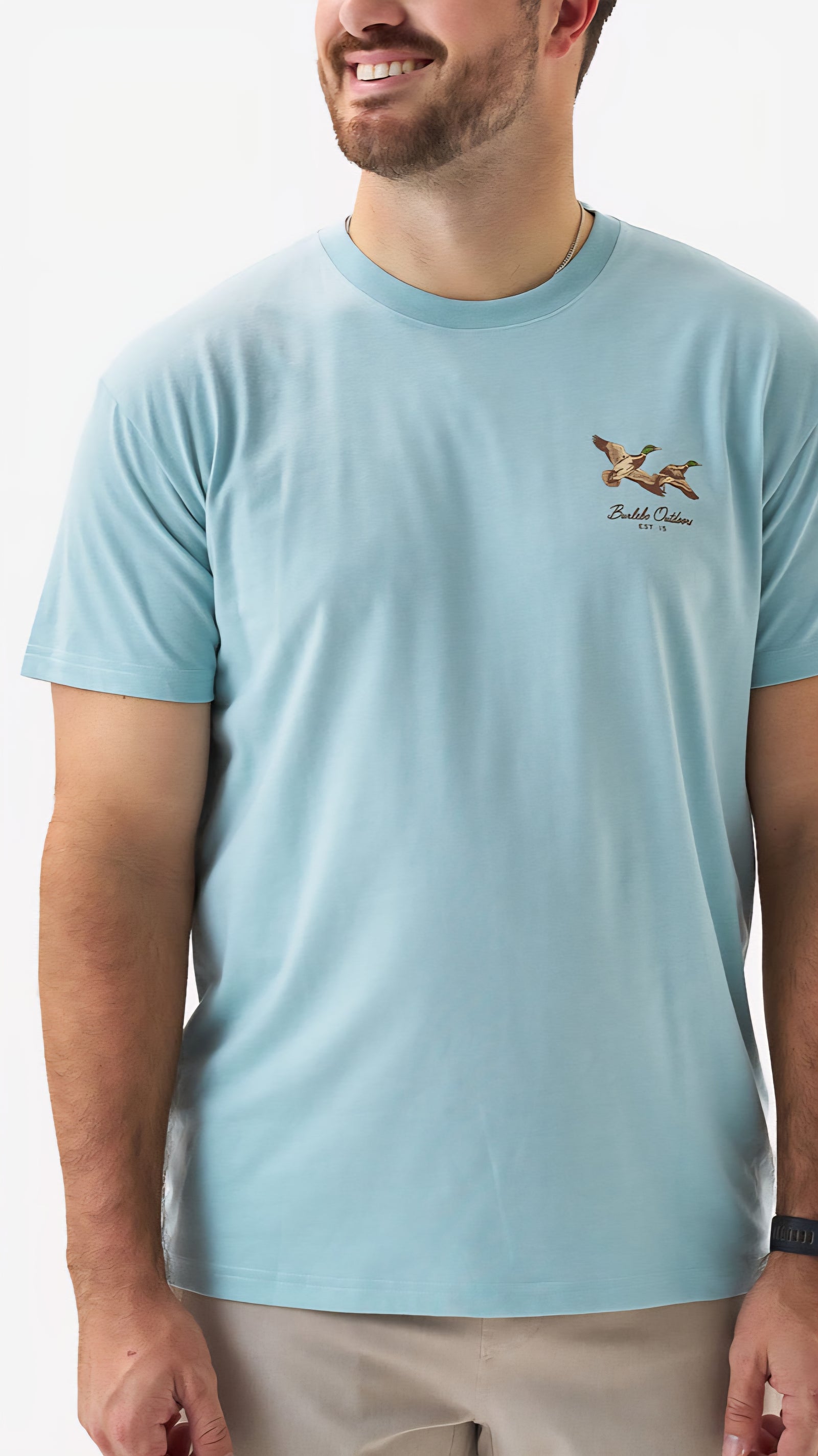 Burlebo Adult Short Sleeve Tee Flying Mallard