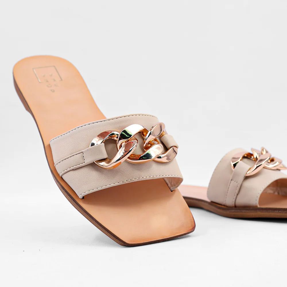Shushop Dilia Sandals in Nude