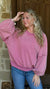 Balloon Drop Shoulder Sweater in 3 Colors