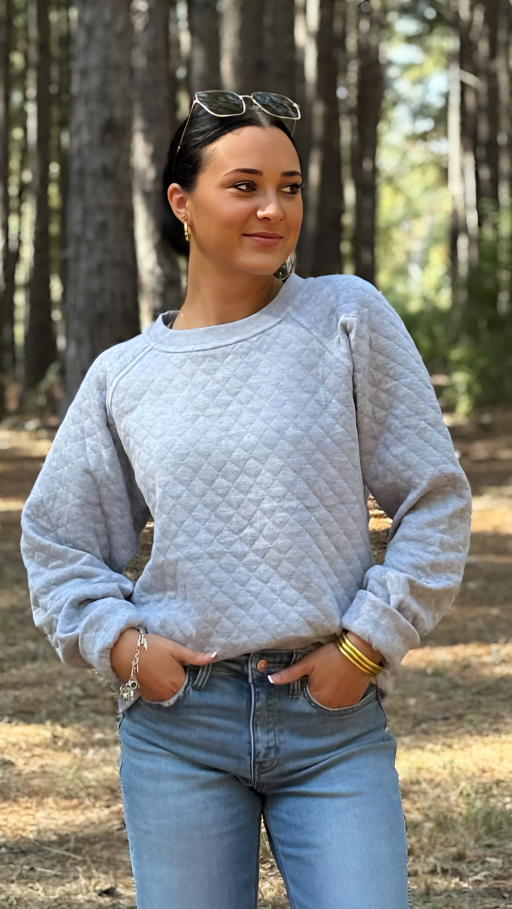 SC Quilted Sweatshirt in 6 Colors