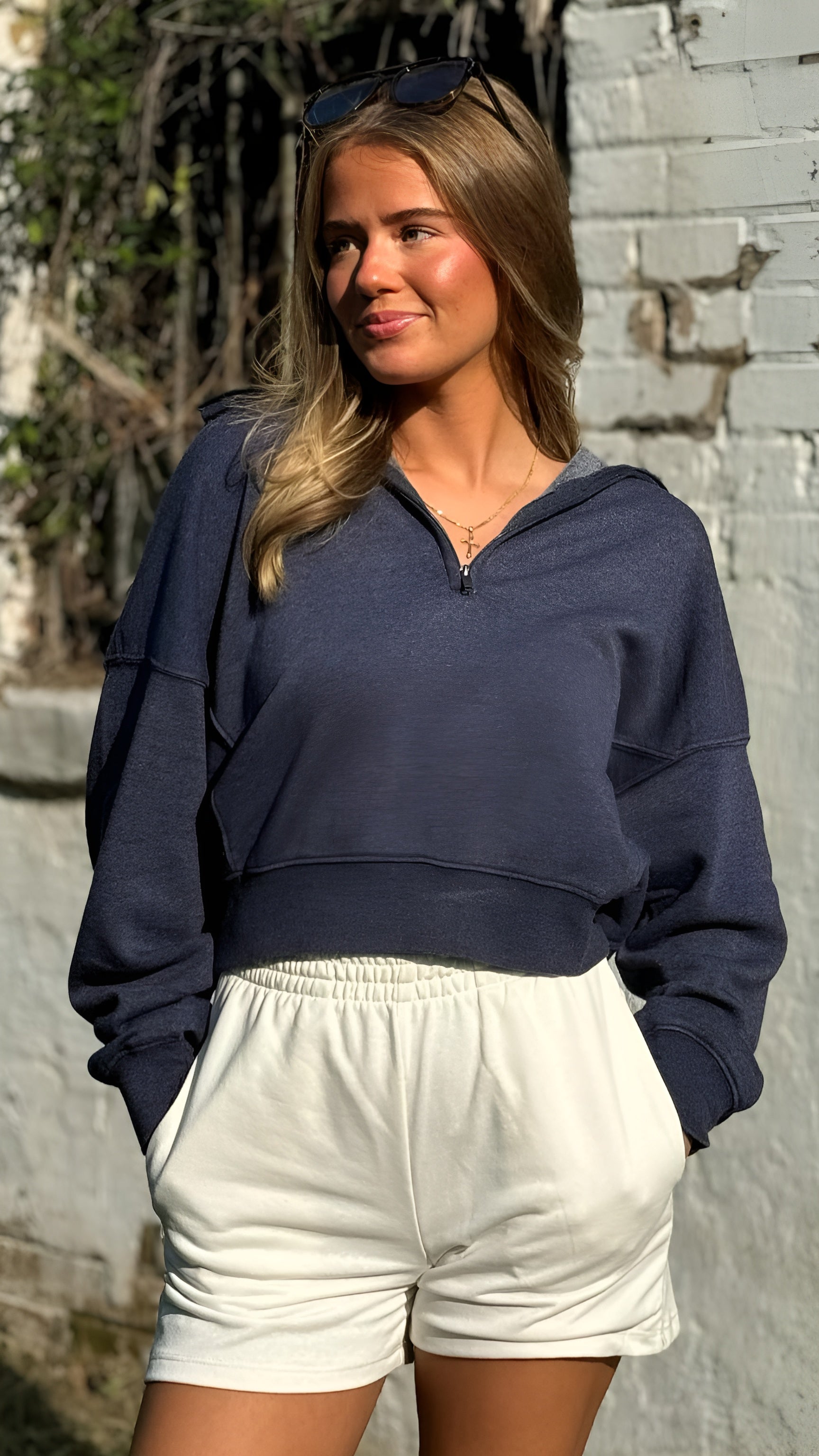 Half Zip Sweatshirt in 4 Colors