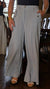 High Waist Wide Leg Linen Blend Pant in 2 Colors