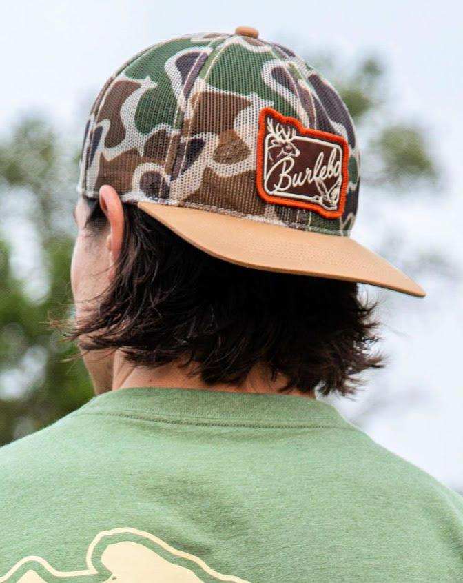 Burlebo - Camo Mesh Patch Logo