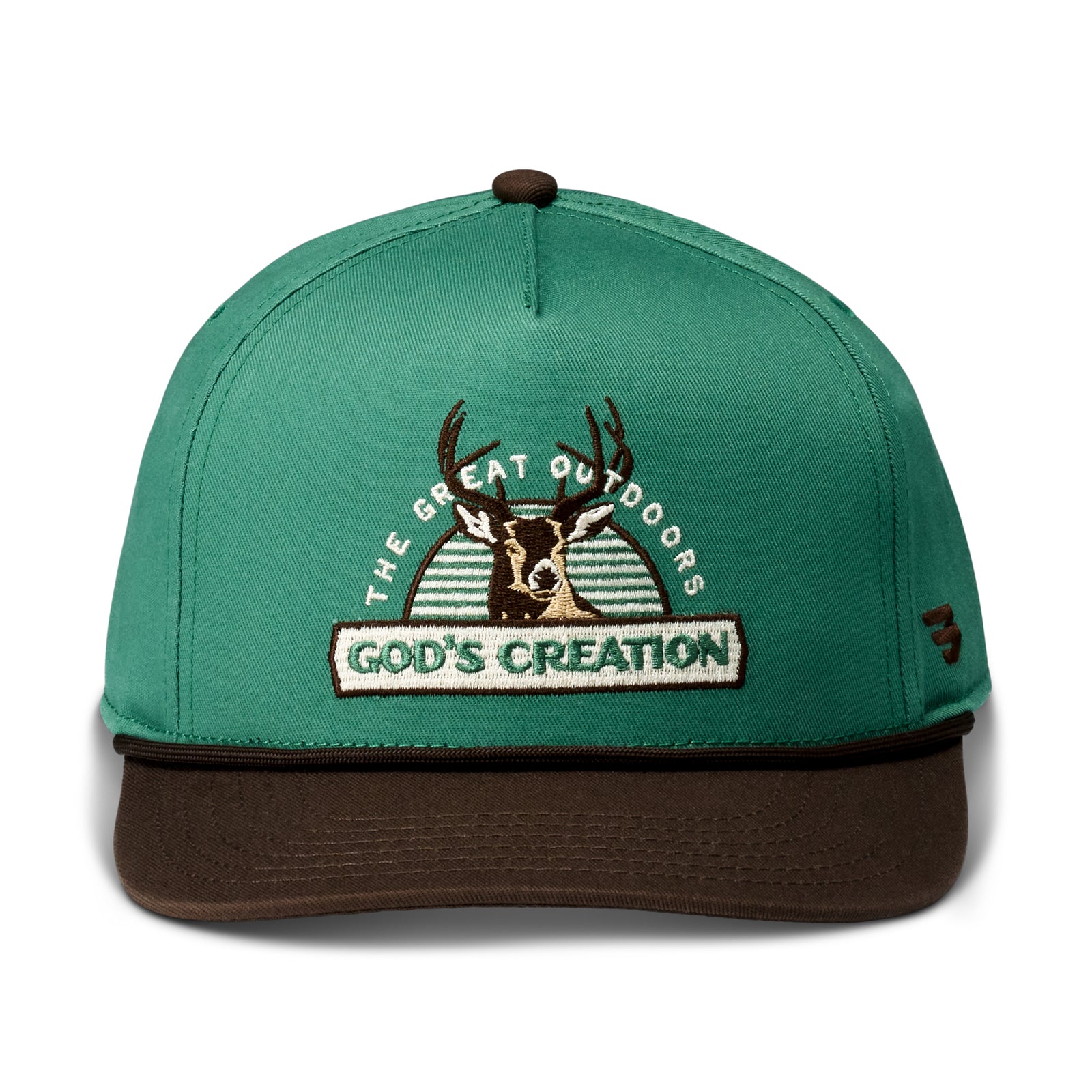 Burlebo Cap God's Creation Green/Brown