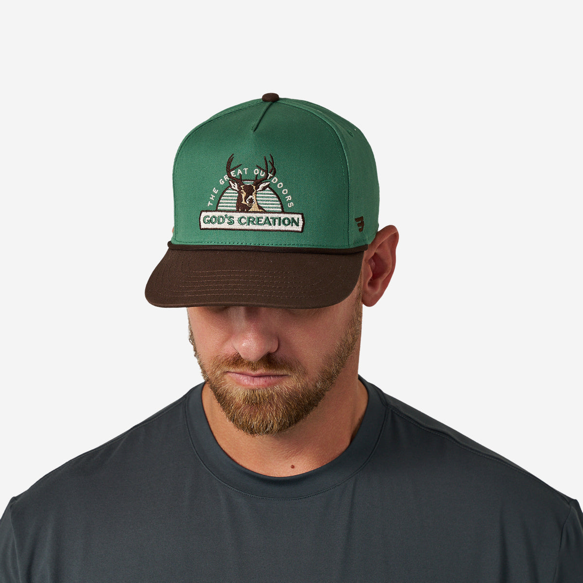 Burlebo Cap God's Creation Green/Brown