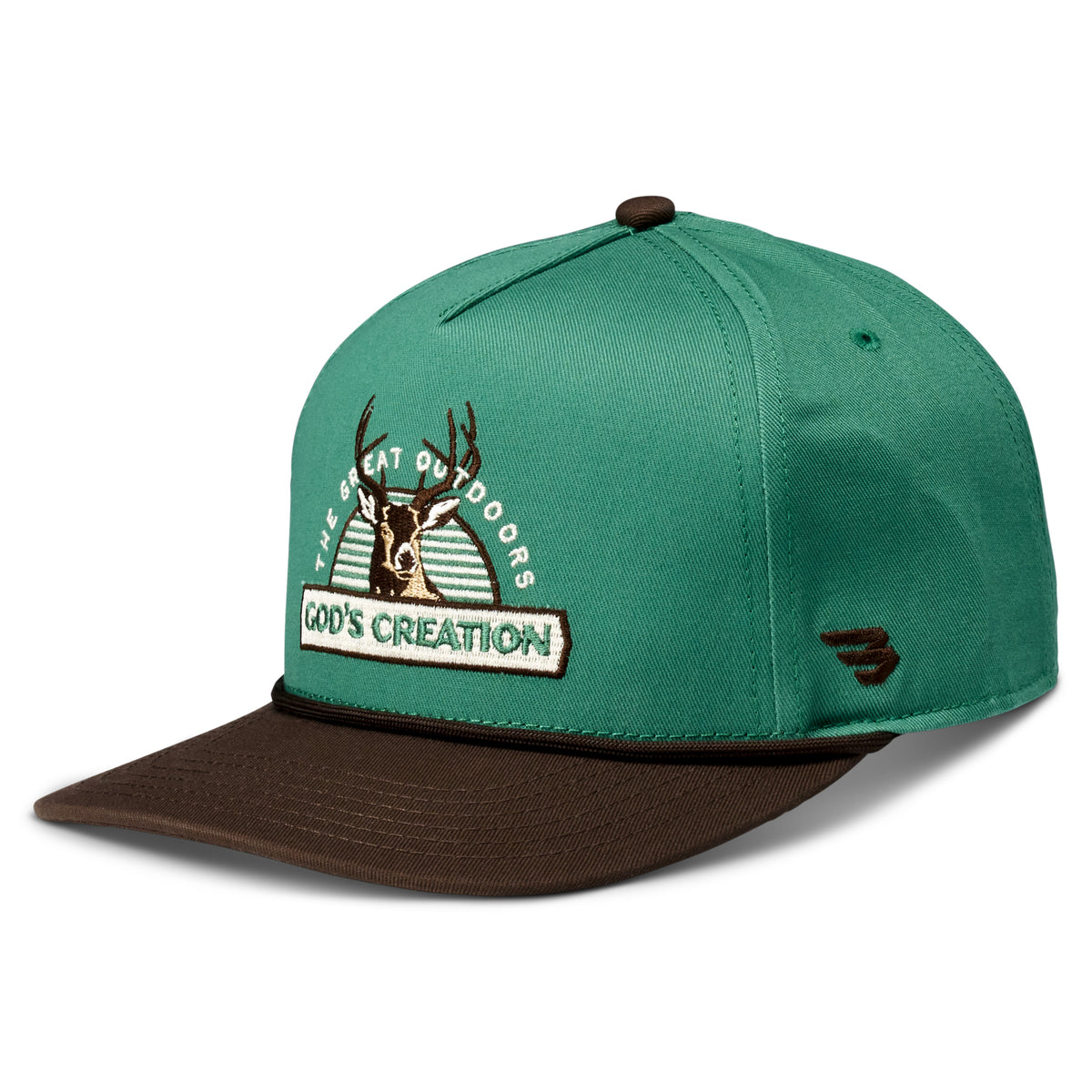 Burlebo Cap God's Creation Green/Brown