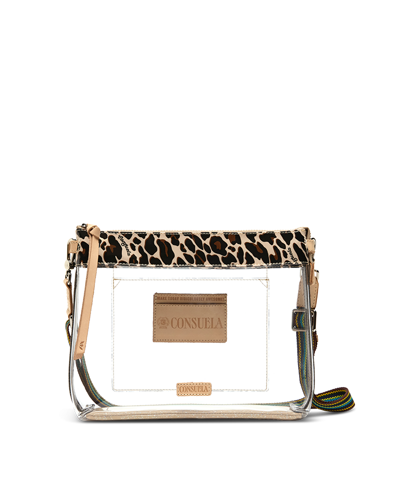 Consuela Downtown Crossbody Clear Mona