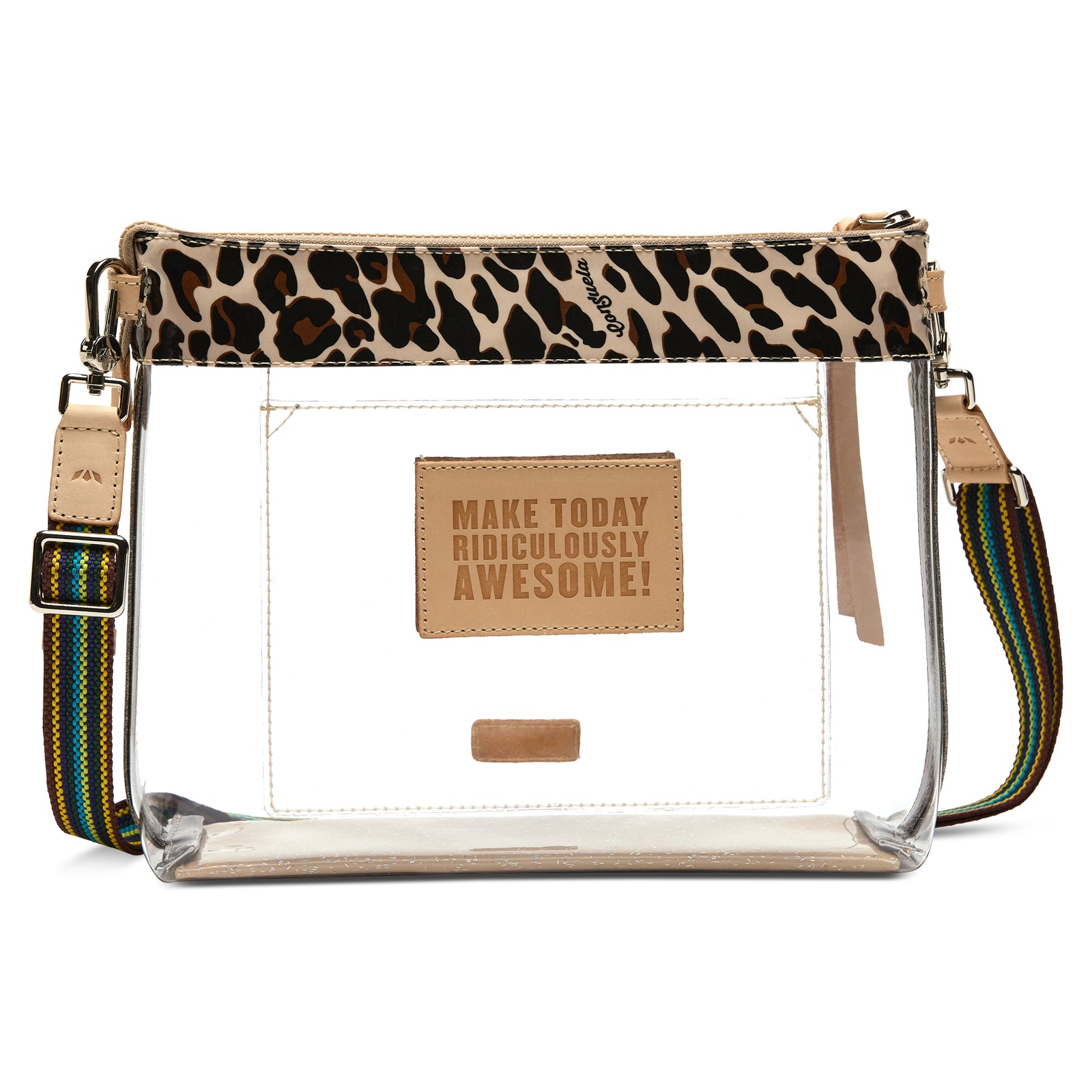 Consuela Downtown Crossbody Clear Mona