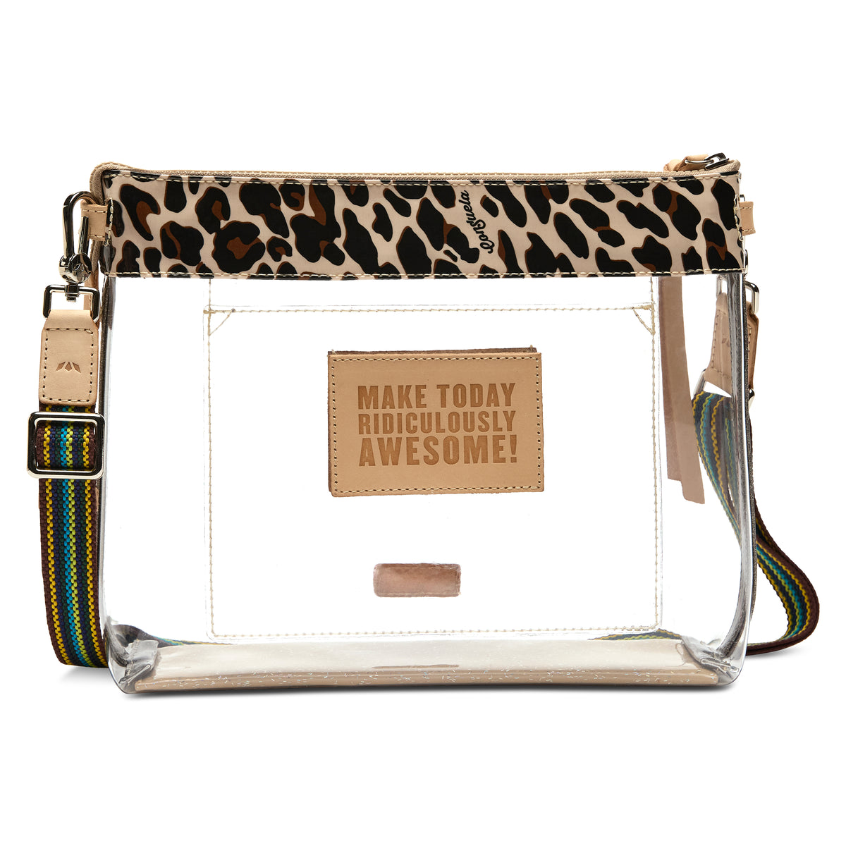 Consuela Downtown Crossbody Clear Mona