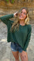 Extended Shoulder Sweater Available in 3 Colors