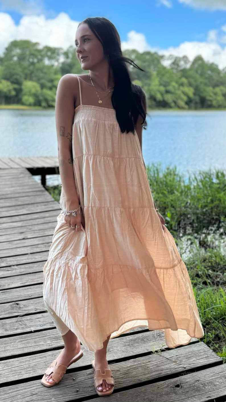 Tiered Maxi Dress