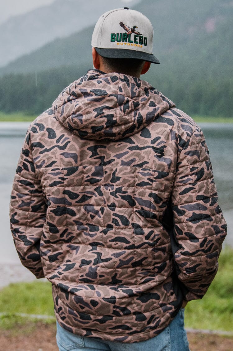 Burlebo Puffer Jacket Gauge Camo