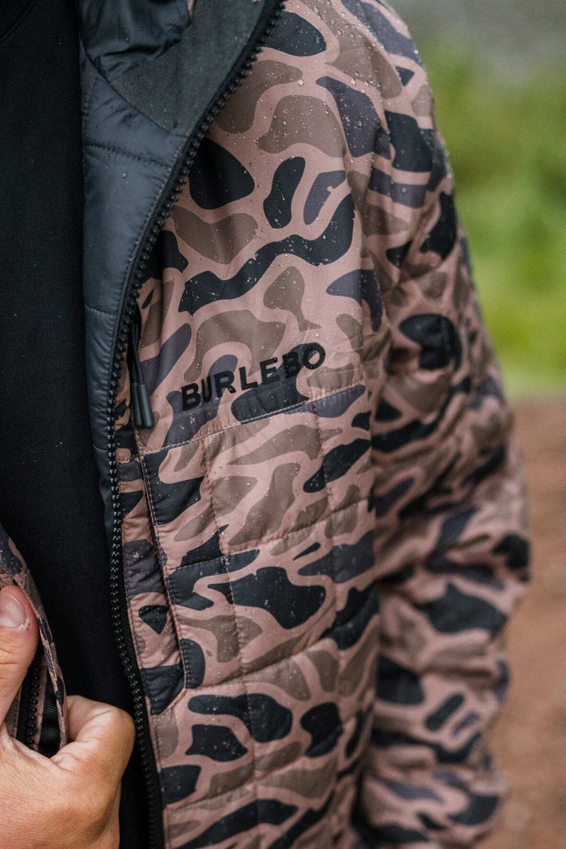 Burlebo Puffer Jacket Gauge Camo