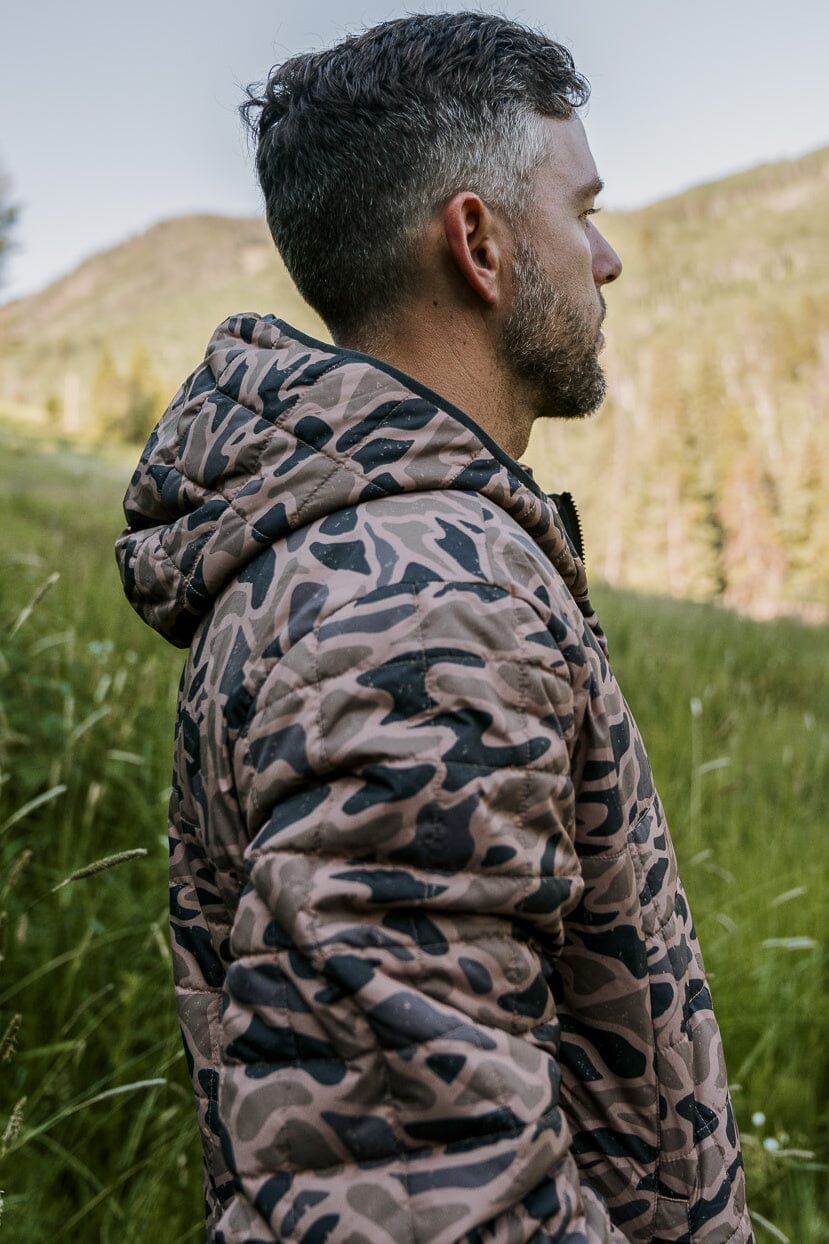 Burlebo Puffer Jacket Gauge Camo