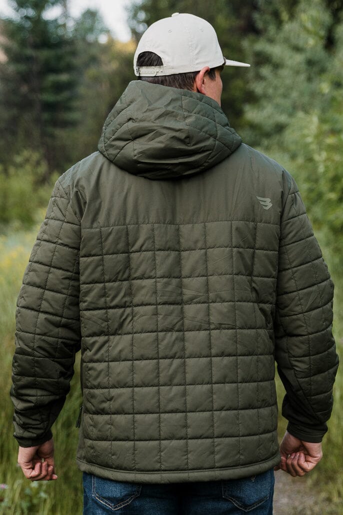 Burlebo Puffer Jacket Mallard Green