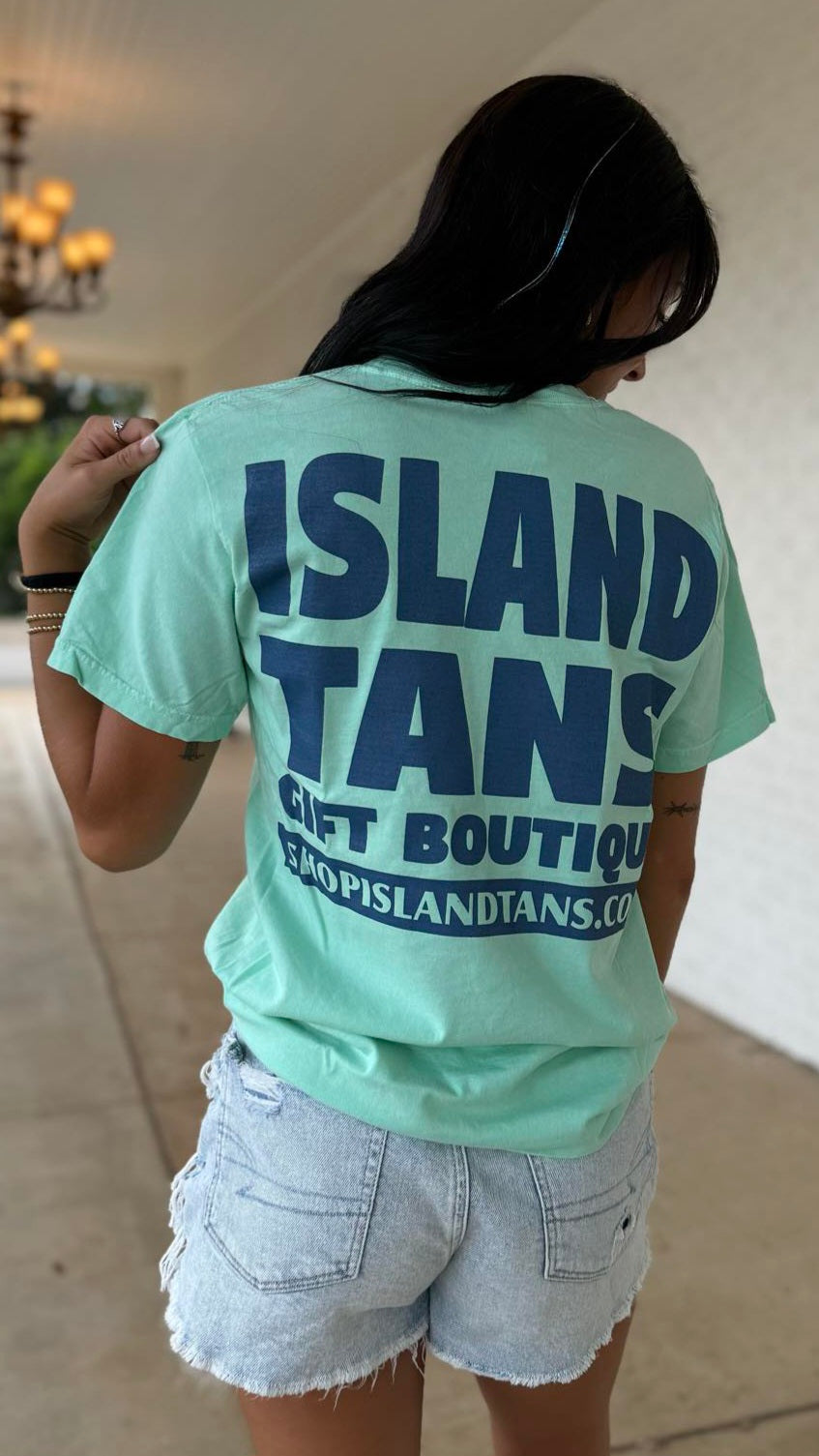 Island Tans Logo Tees‐ Comfort Cotton Island Reef Tee