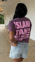 Island Tans Logo Tees‐ Comfort Cotton Berry Tee